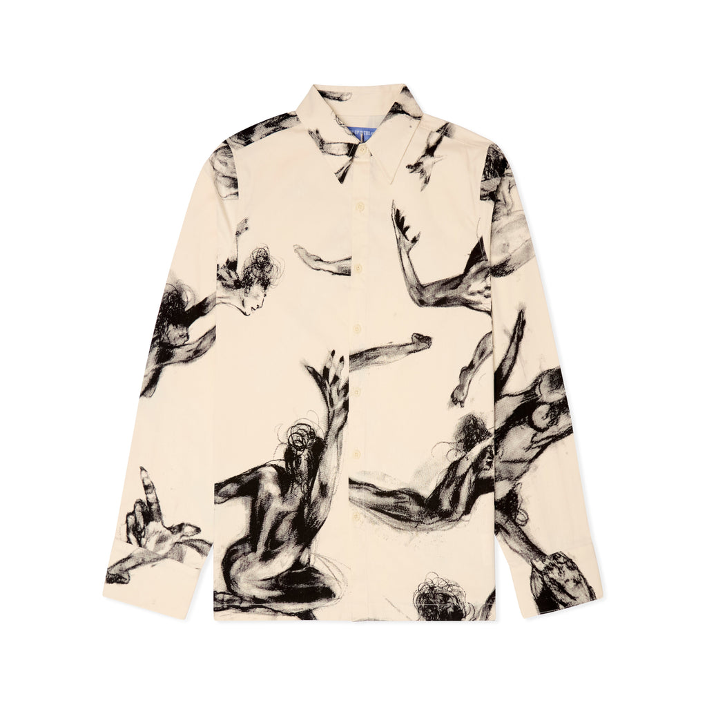 Trapeze Performer Button Up [Cream]