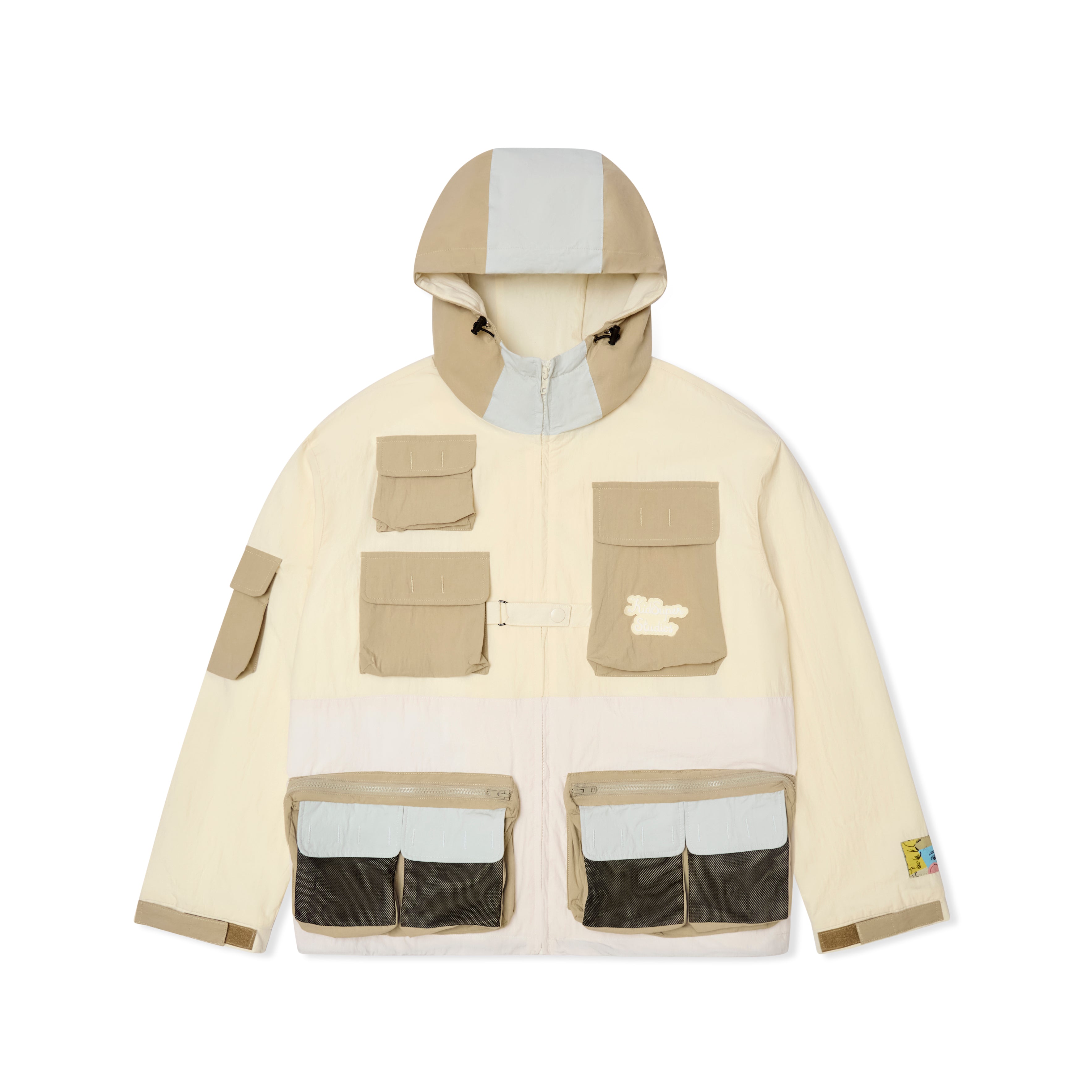 10 Pocket Tech Jacket [Cream]