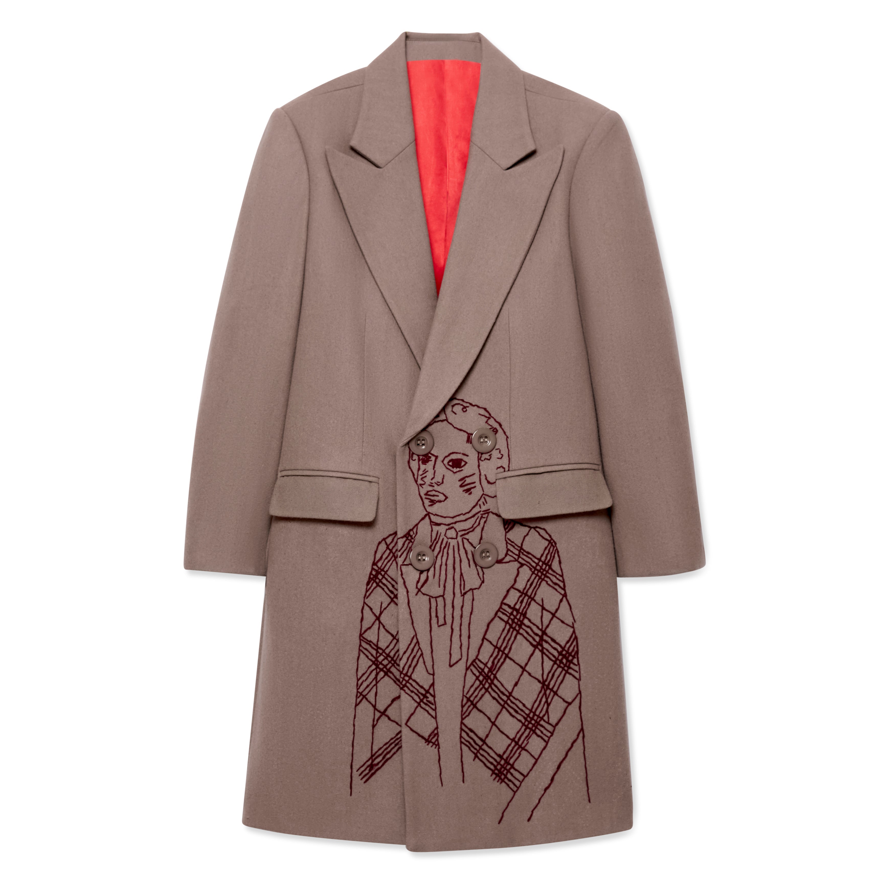 Sketch Topcoat [Red]