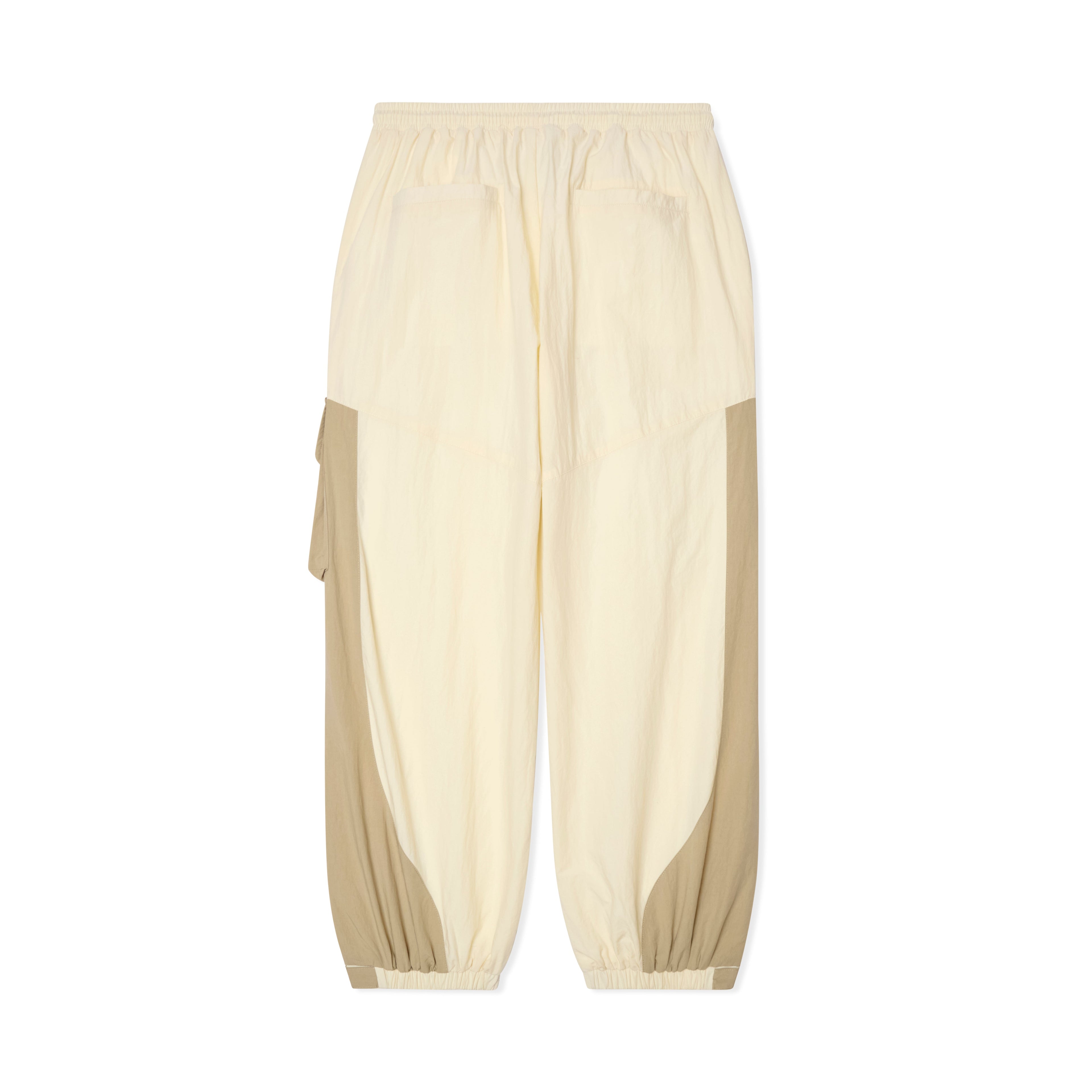 Cargo pocket Track Pants [Cream]
