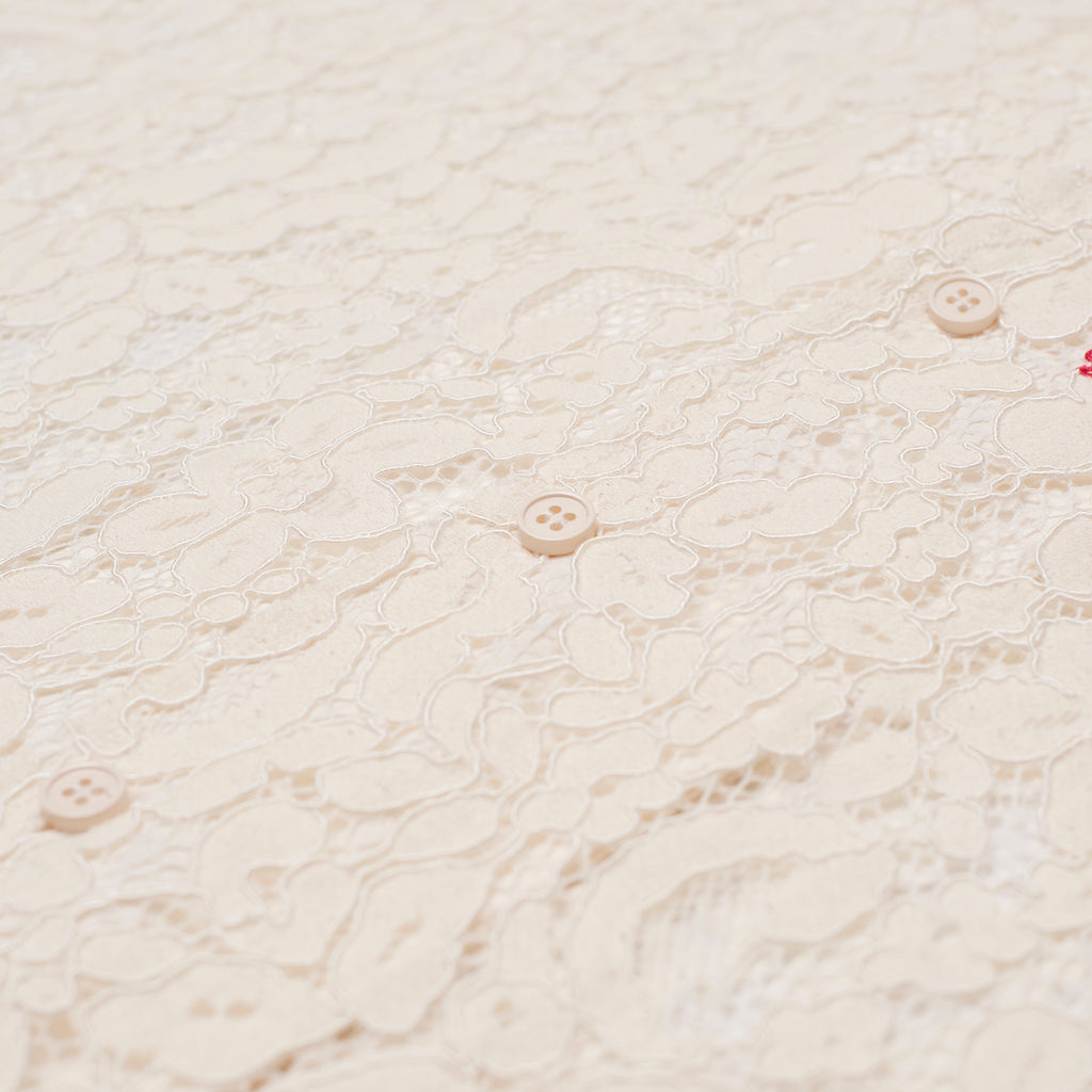 Lace Girl painting Shirt [Cream]