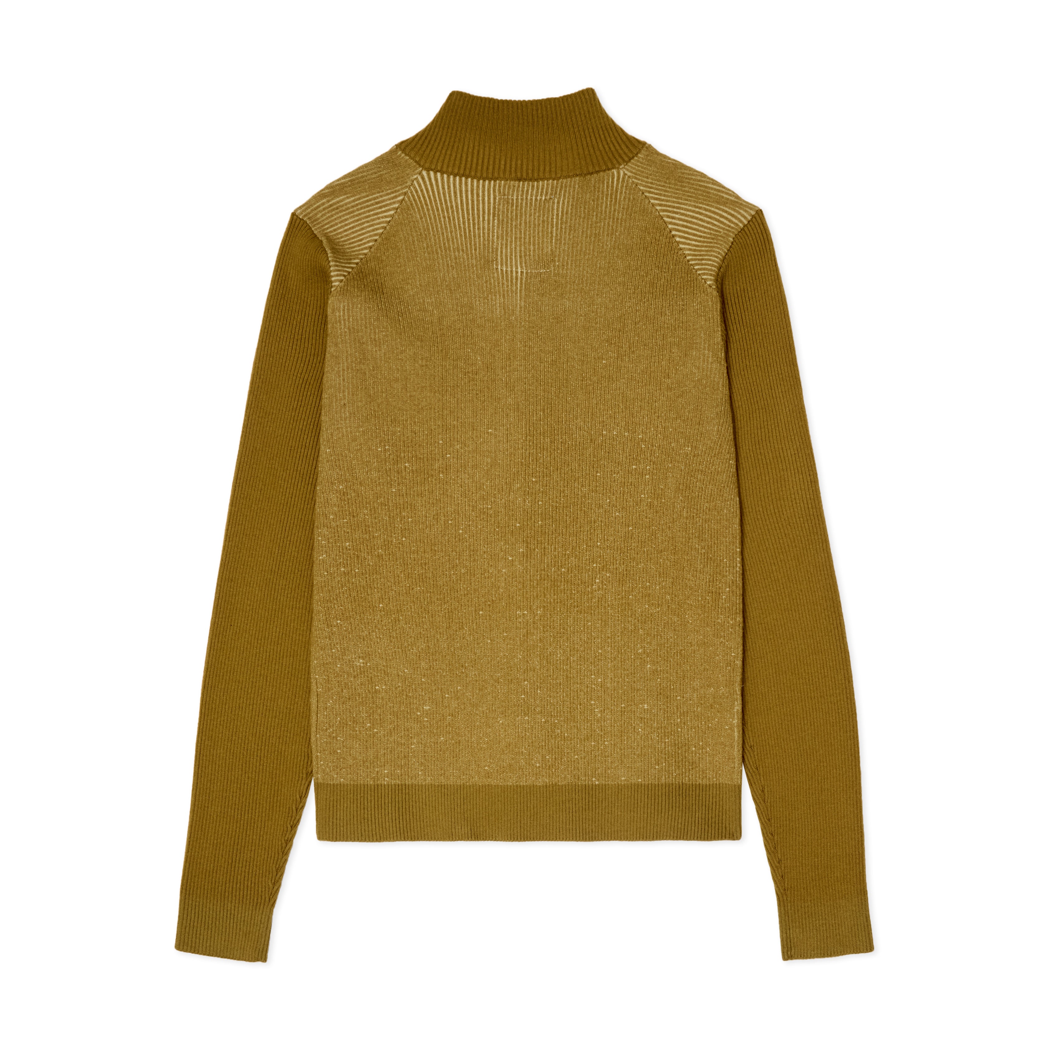 Retro Rib KS Sports Zip Up [Yellow]