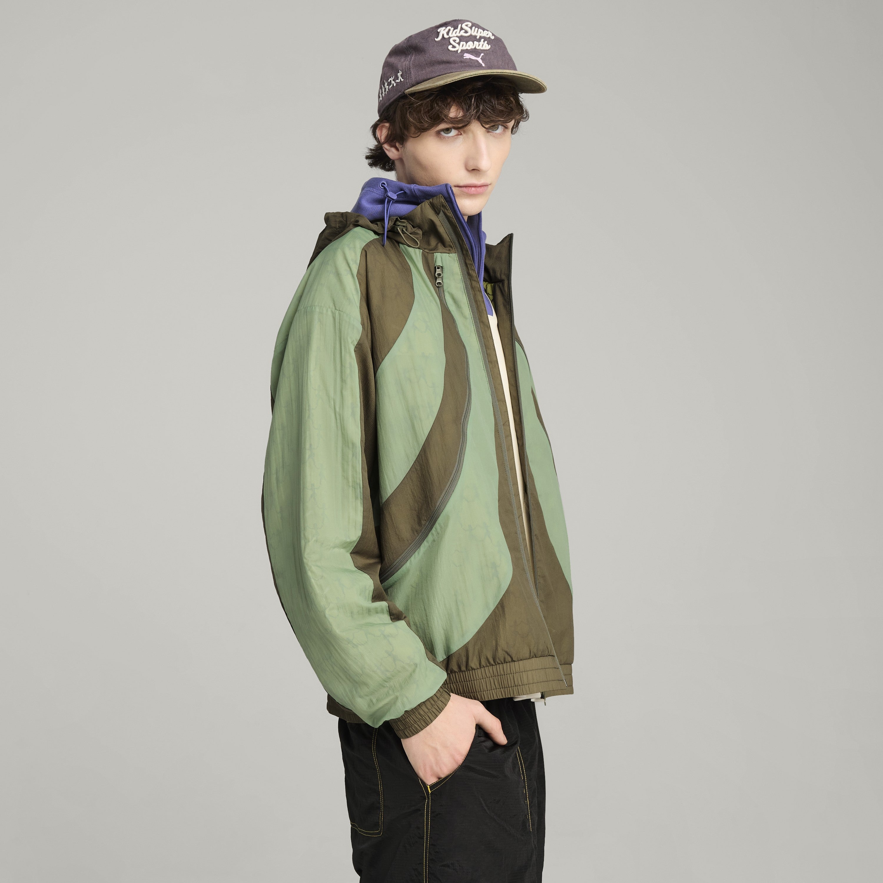 PUMA X KIDSUPER BB CAP [Dark Coal]