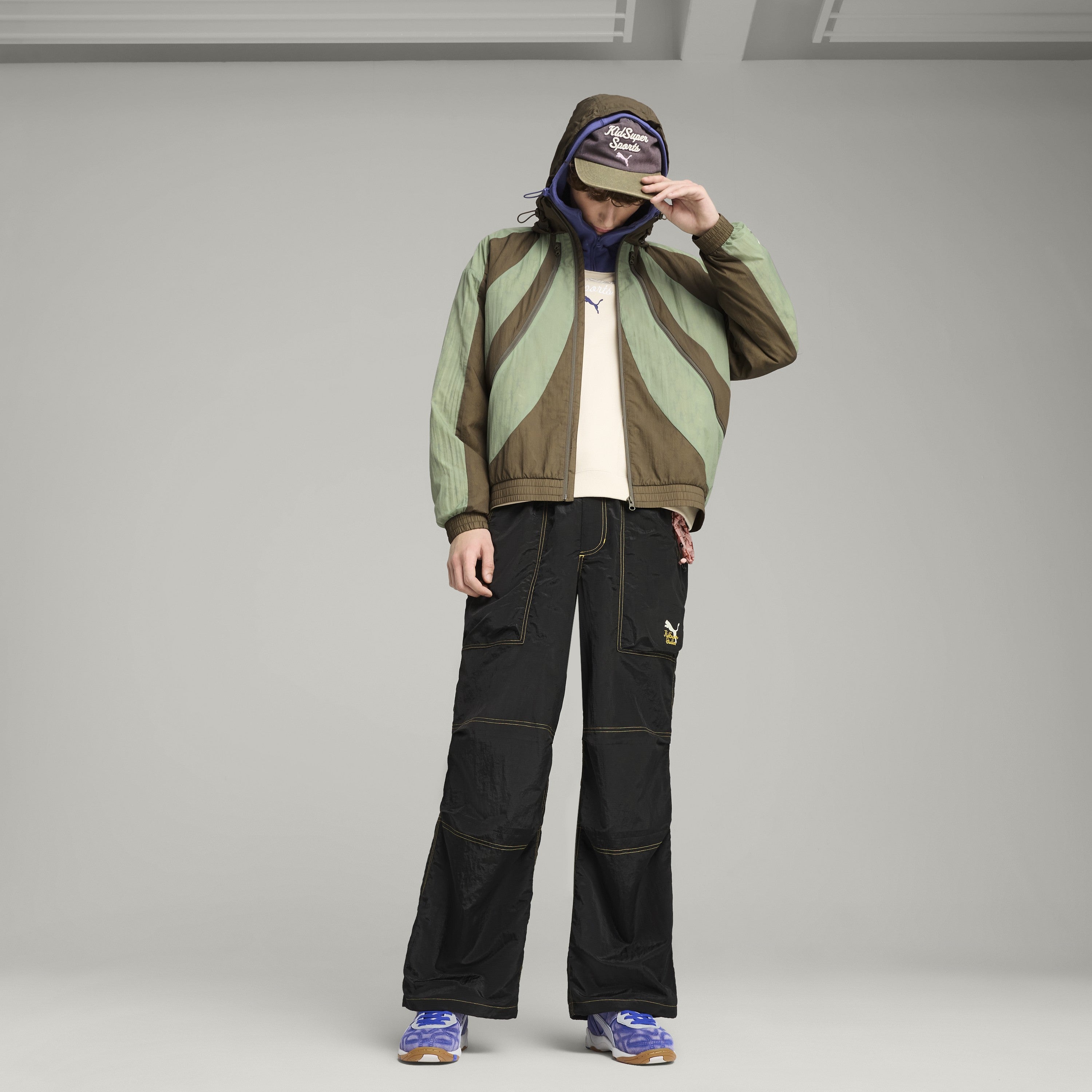 PUMA X KIDSUPER BB CAP [Dark Coal]