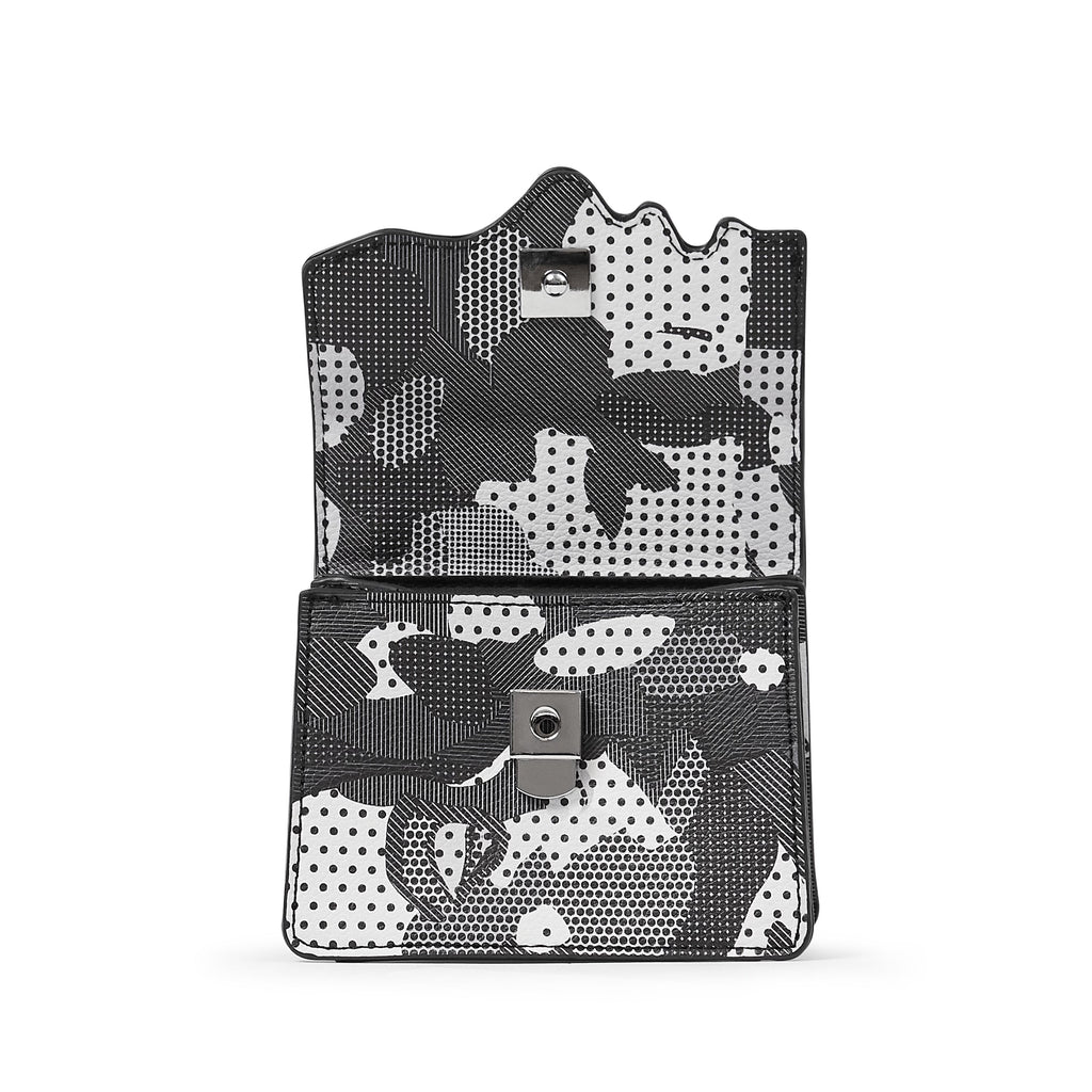 Mini Kissing Bag [Black /White]