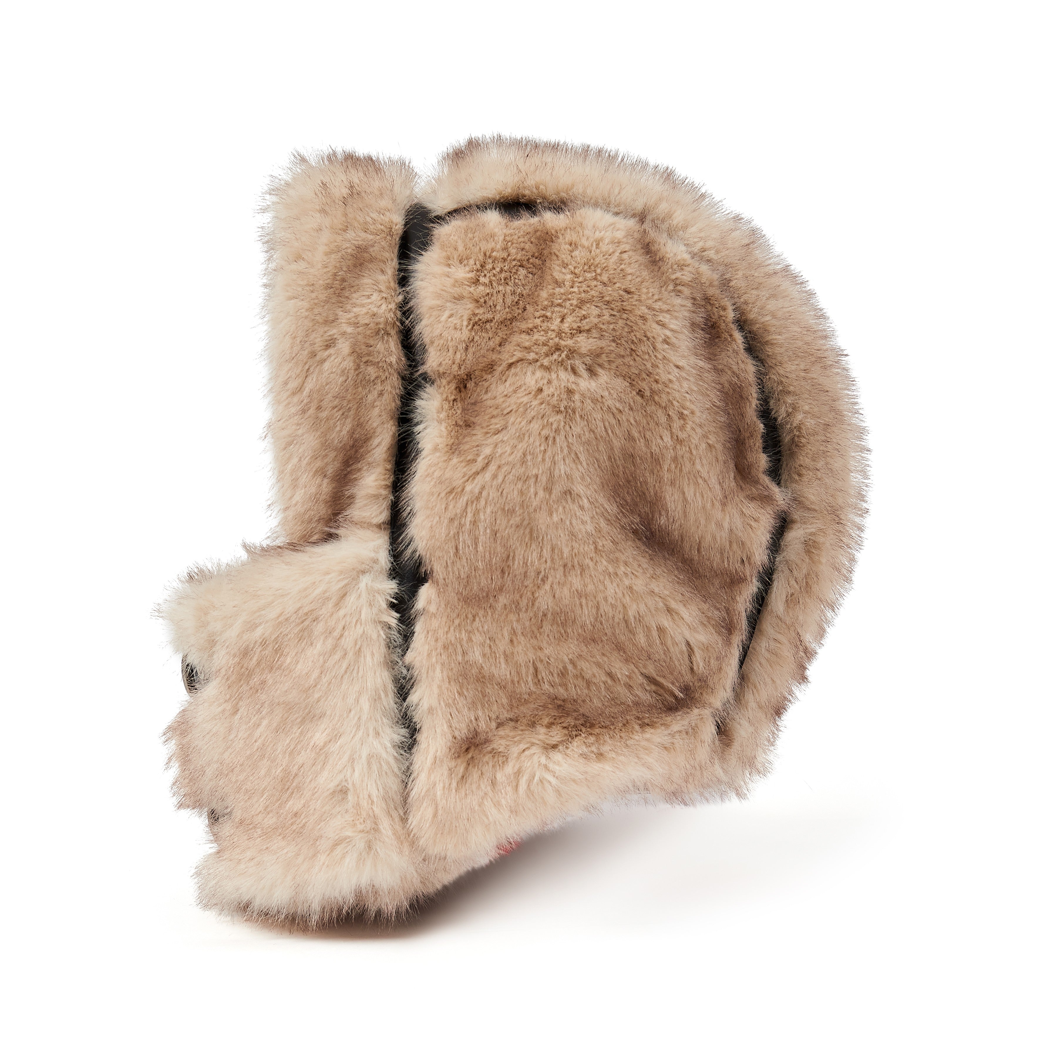 Faux Fur Hat [Light Brown]