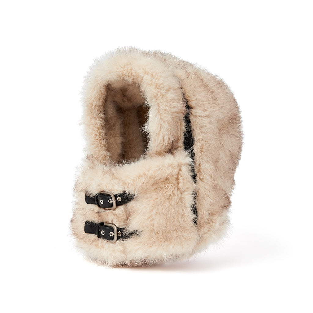 Faux Fur Hat [White]