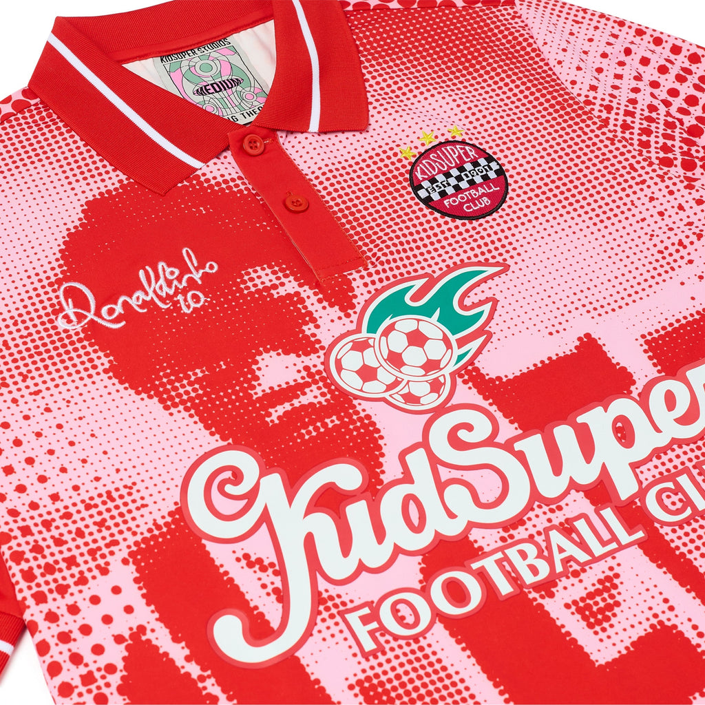 Ronaldinho x KidSuper Soccer Jersey [Red]