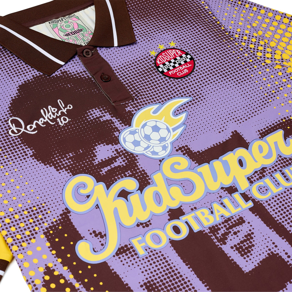 Ronaldinho x KidSuper Soccer Jersey [Brown/Yellow]