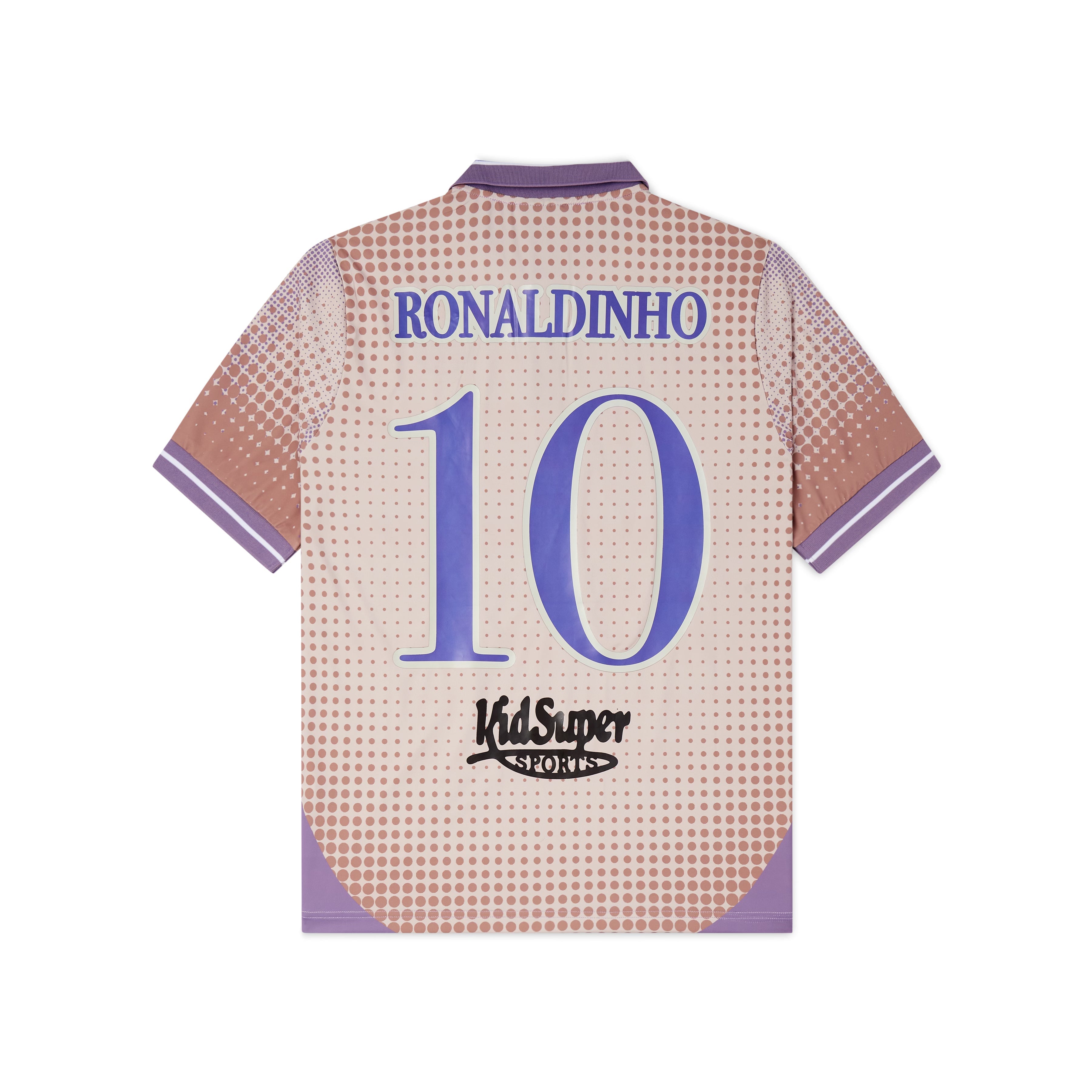 Ronaldinho x KidSuper Soccer Jersey [Cream/Purple]