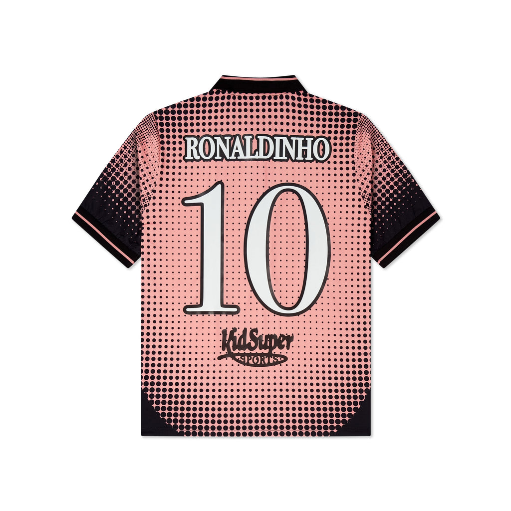 Ronaldinho x KidSuper Soccer Jersey [Black/Pink]