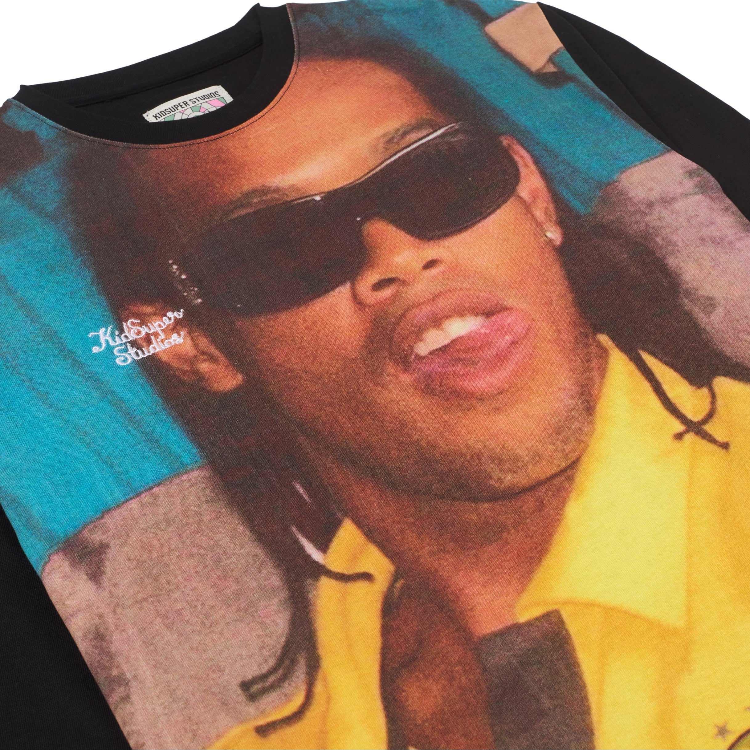 Ronaldinho x KidSuper Printed LS [Black]