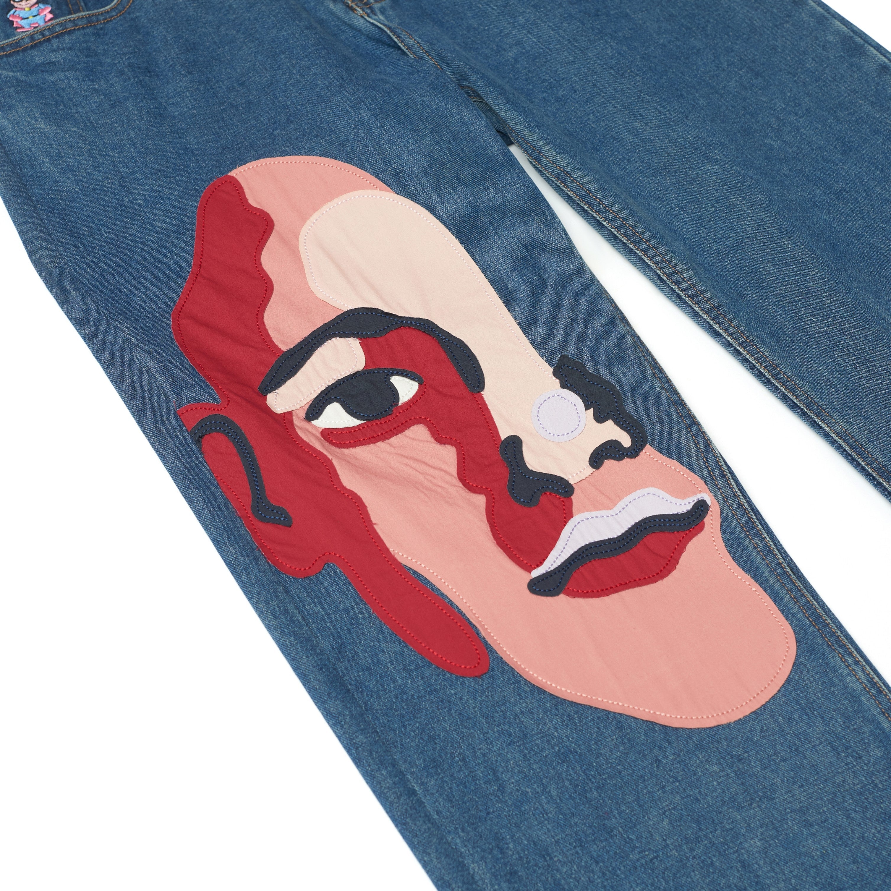 Face Jeans [Blue]