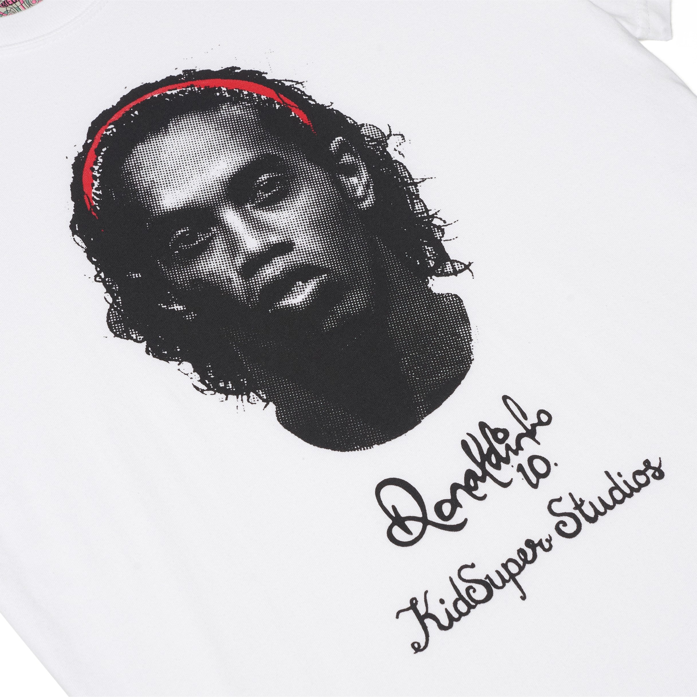 Ronaldinho x KidSuper Portrait Tee [White]