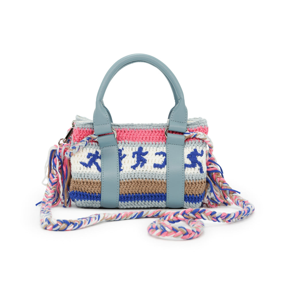Crochet Bag [Blue/Multi]