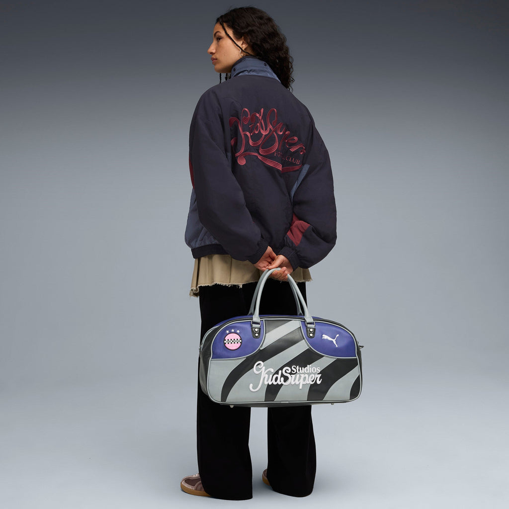 PUMA x KIDSUPER Grip Bag [PUMA Black/Gray Echo]
