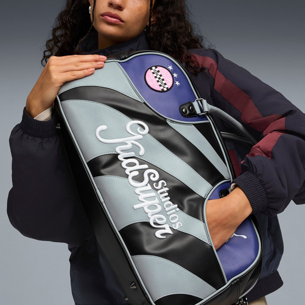 PUMA x KIDSUPER Grip Bag [PUMA Black/Gray Echo]