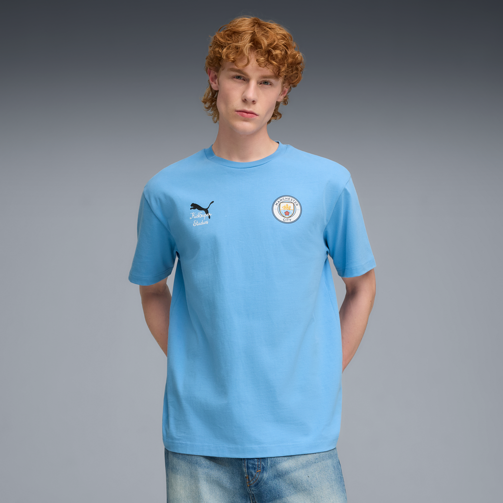 Man City FC TEE Team [Light Blue/Puma Black]