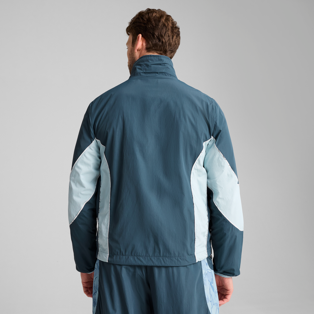 Man City FC REVERSIBLE JACKET [Gray Skies/Team Light Blue]