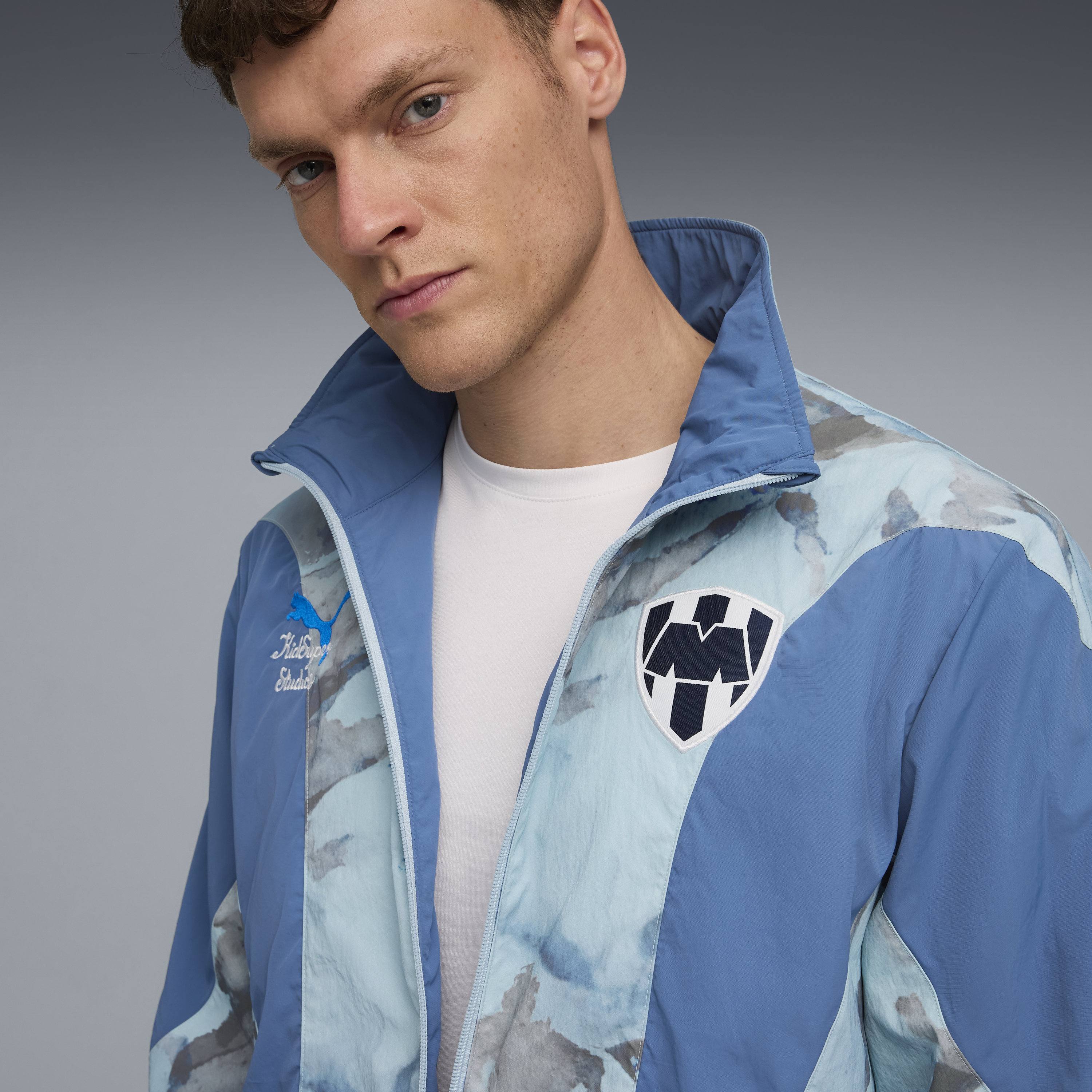 C.F. Monterrey REVERSIBLE JACKET [Blue Horizon/Electro Royal]