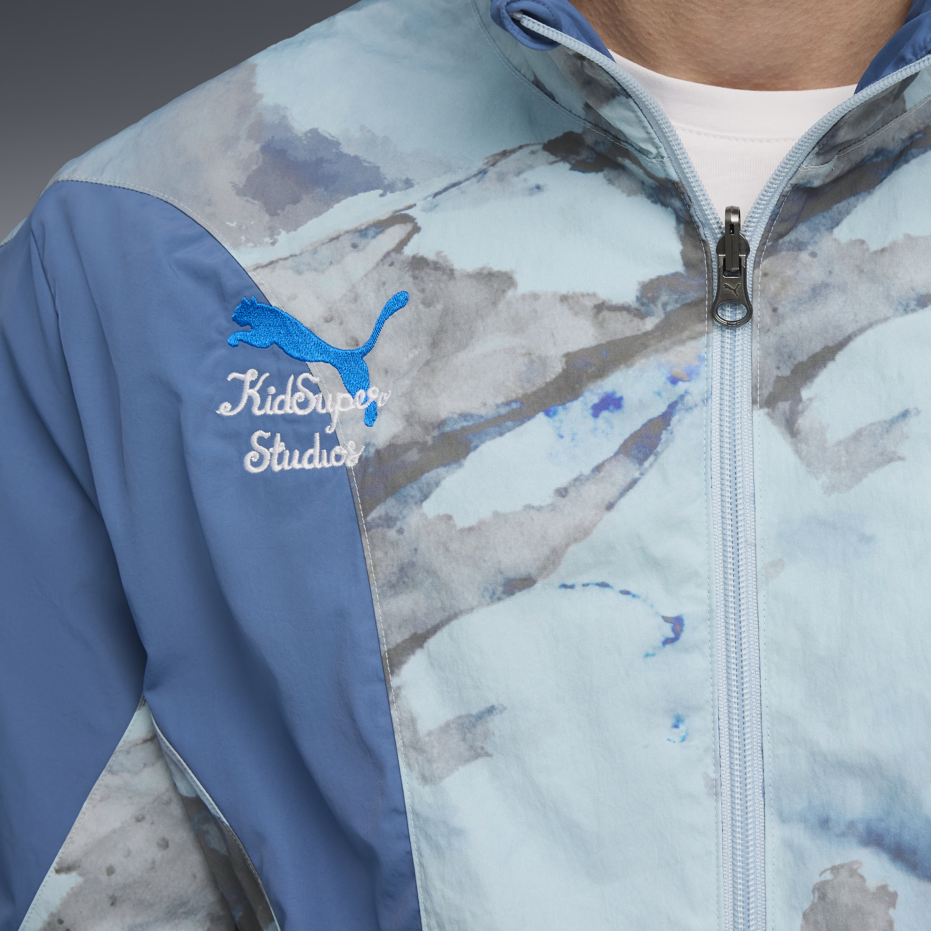 C.F. Monterrey REVERSIBLE JACKET [Blue Horizon/Electro Royal]