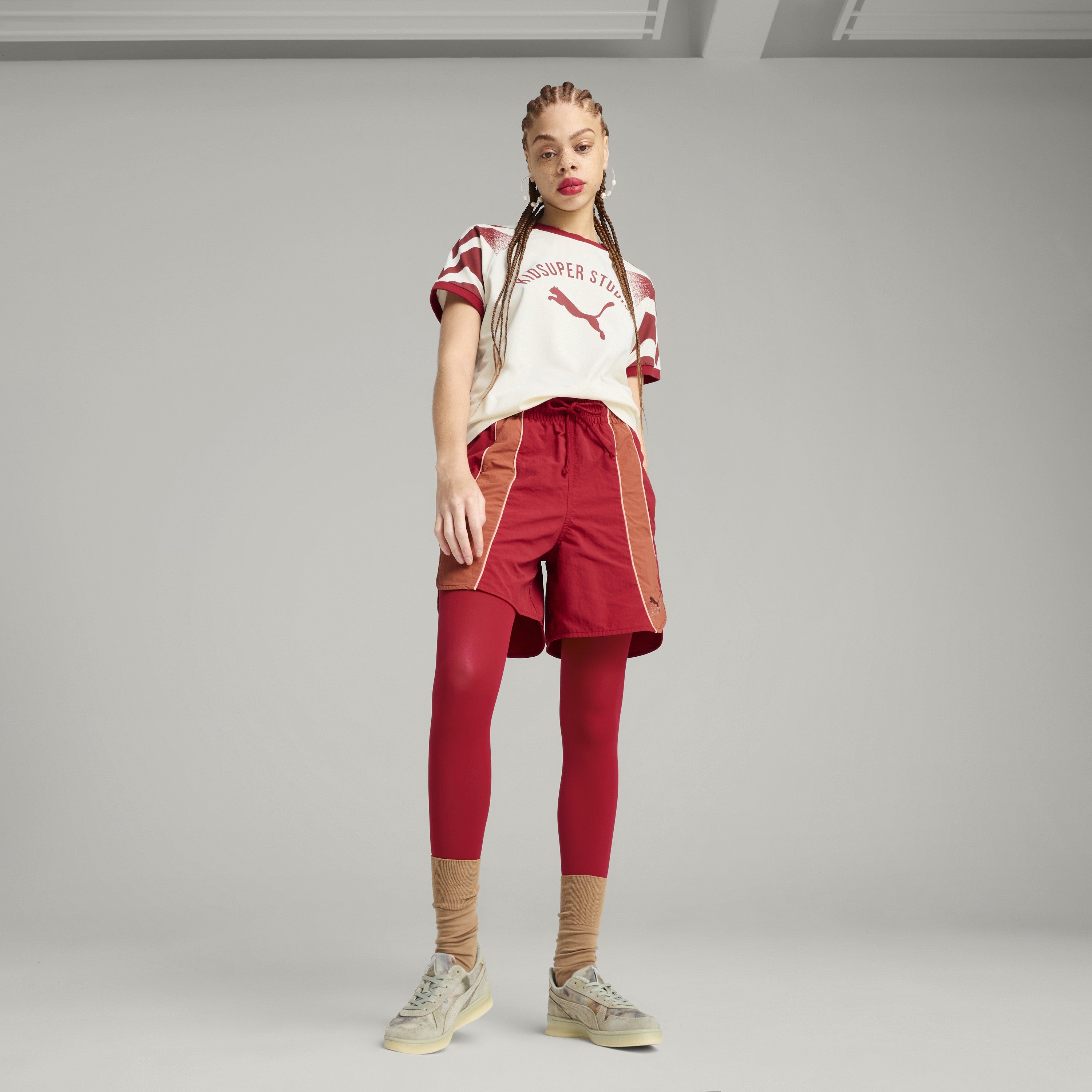 PUMA X KIDSUPER RINGER TEE [Warm White]