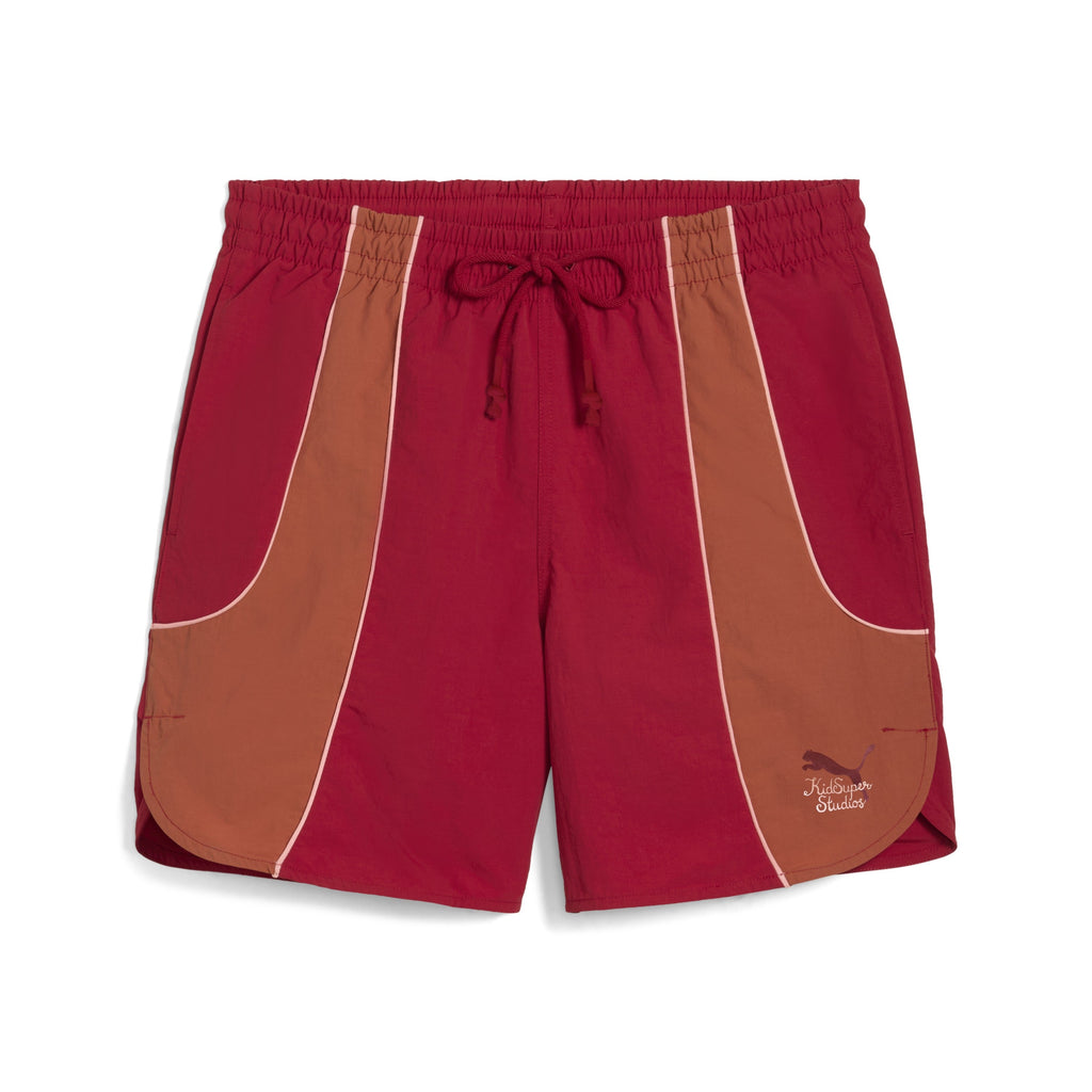 PUMA X KIDSUPER SHORTS  [Dark Crimson]
