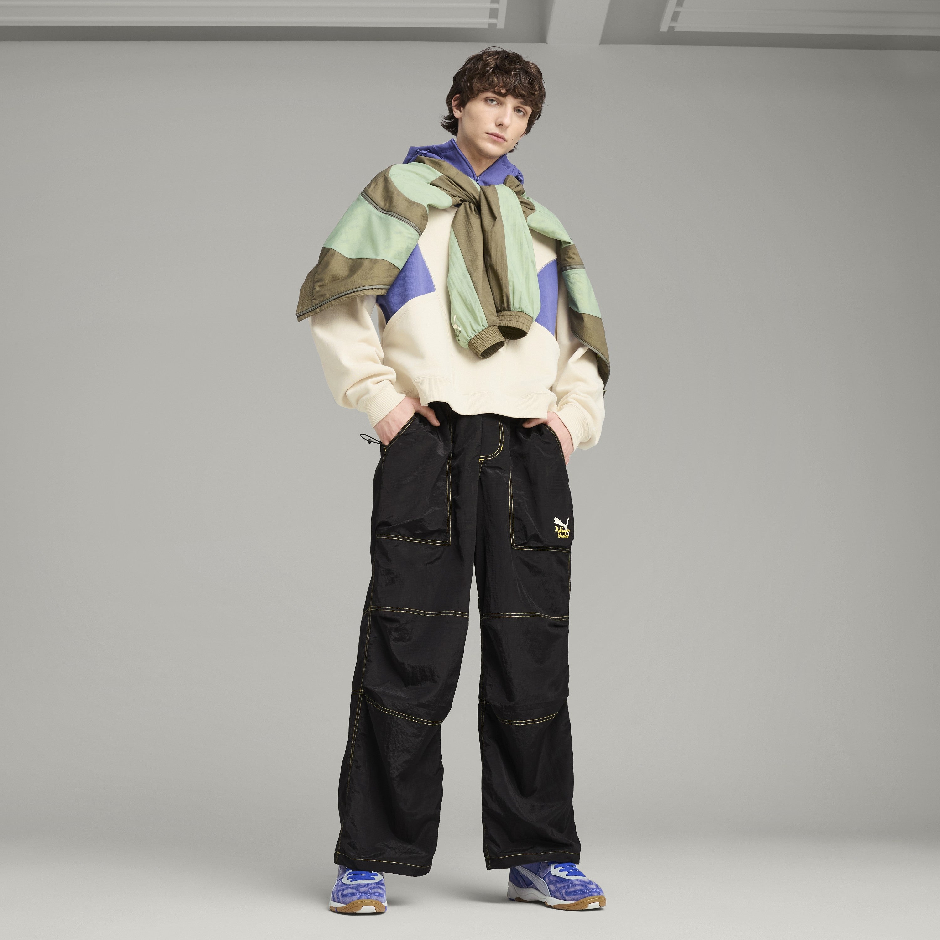 PUMA X KIDSUPER PANTS [Puma Black]