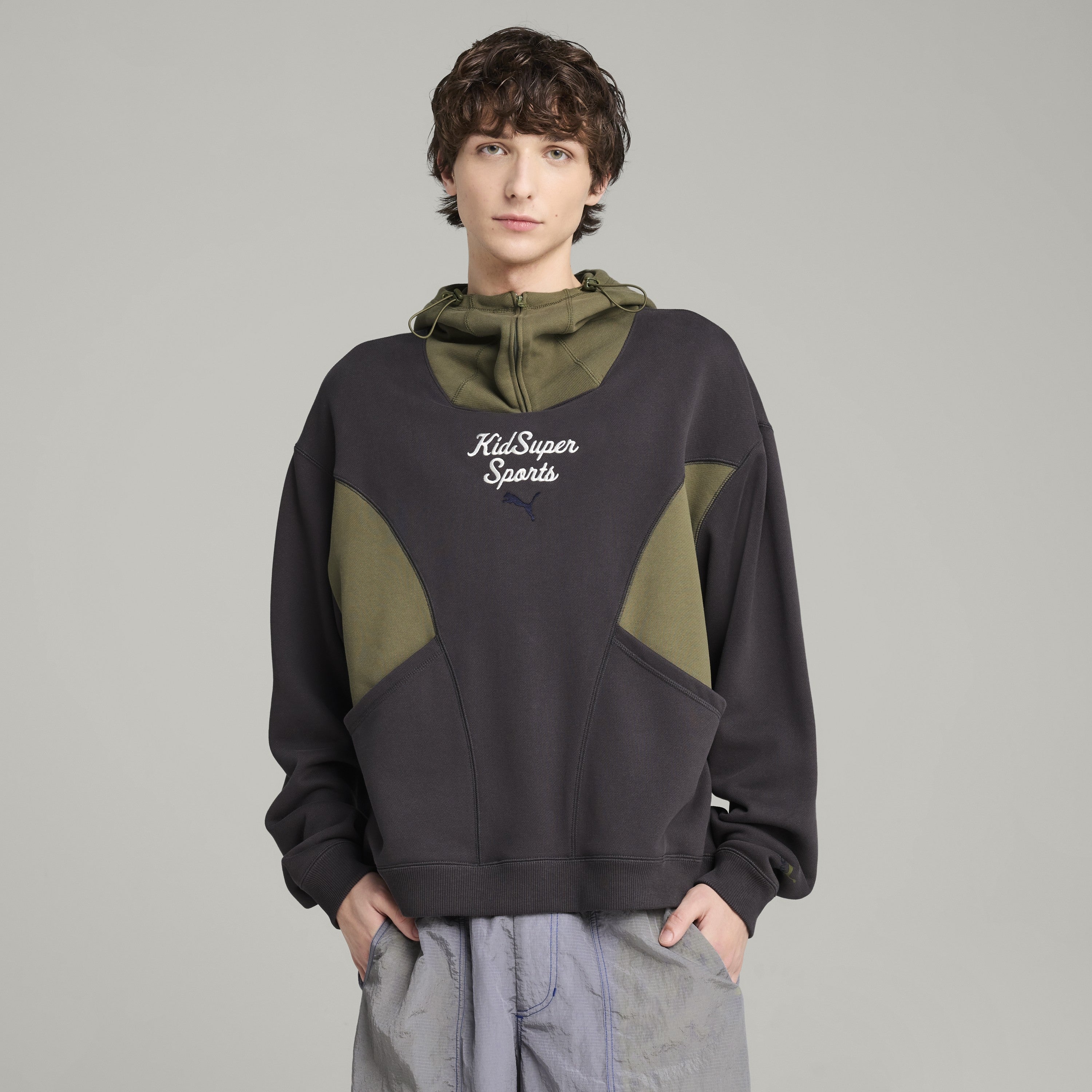 PUMA X KIDSUPER PROGRESSIVE HOODIE [Dark Coal]