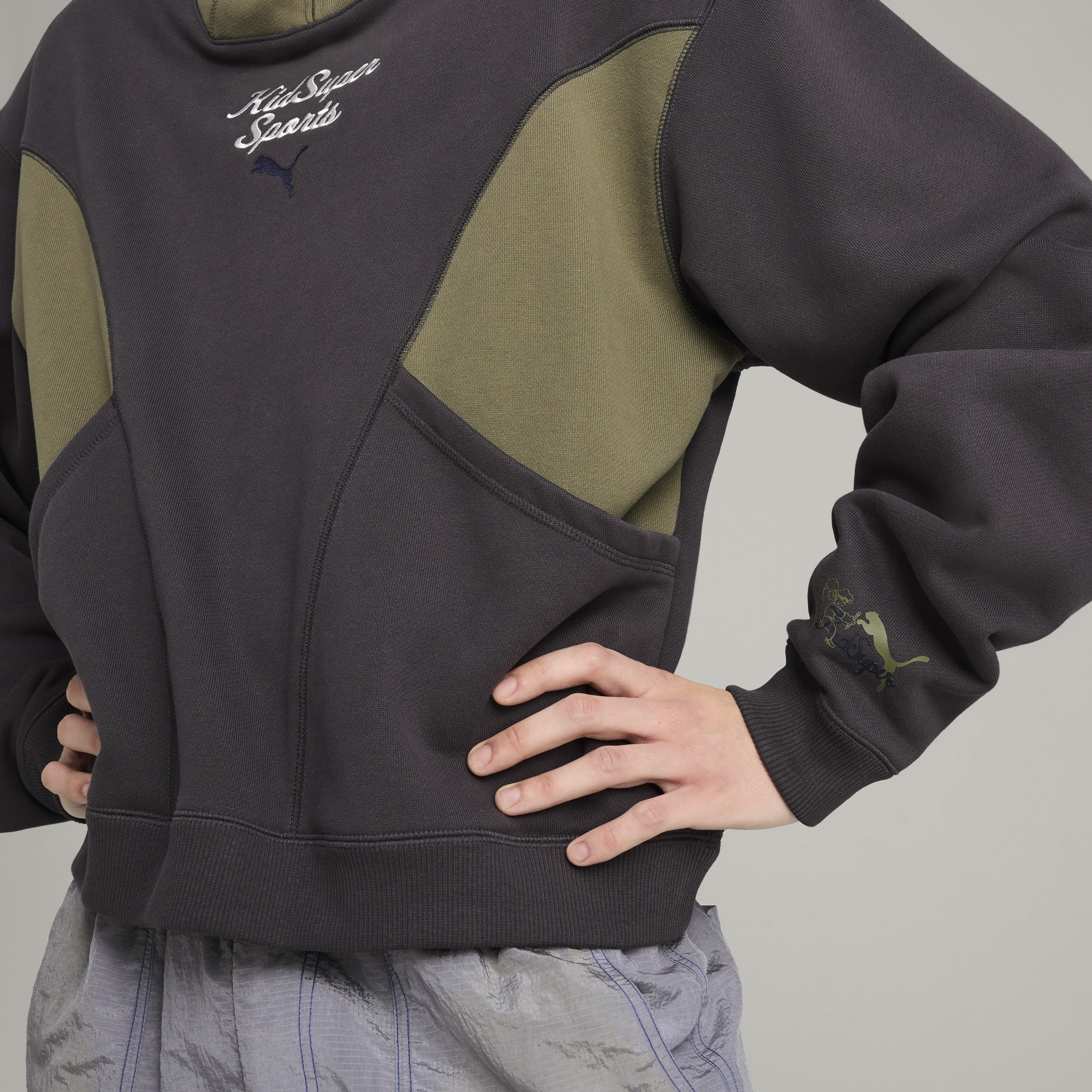 PUMA X KIDSUPER PROGRESSIVE HOODIE [Dark Coal]