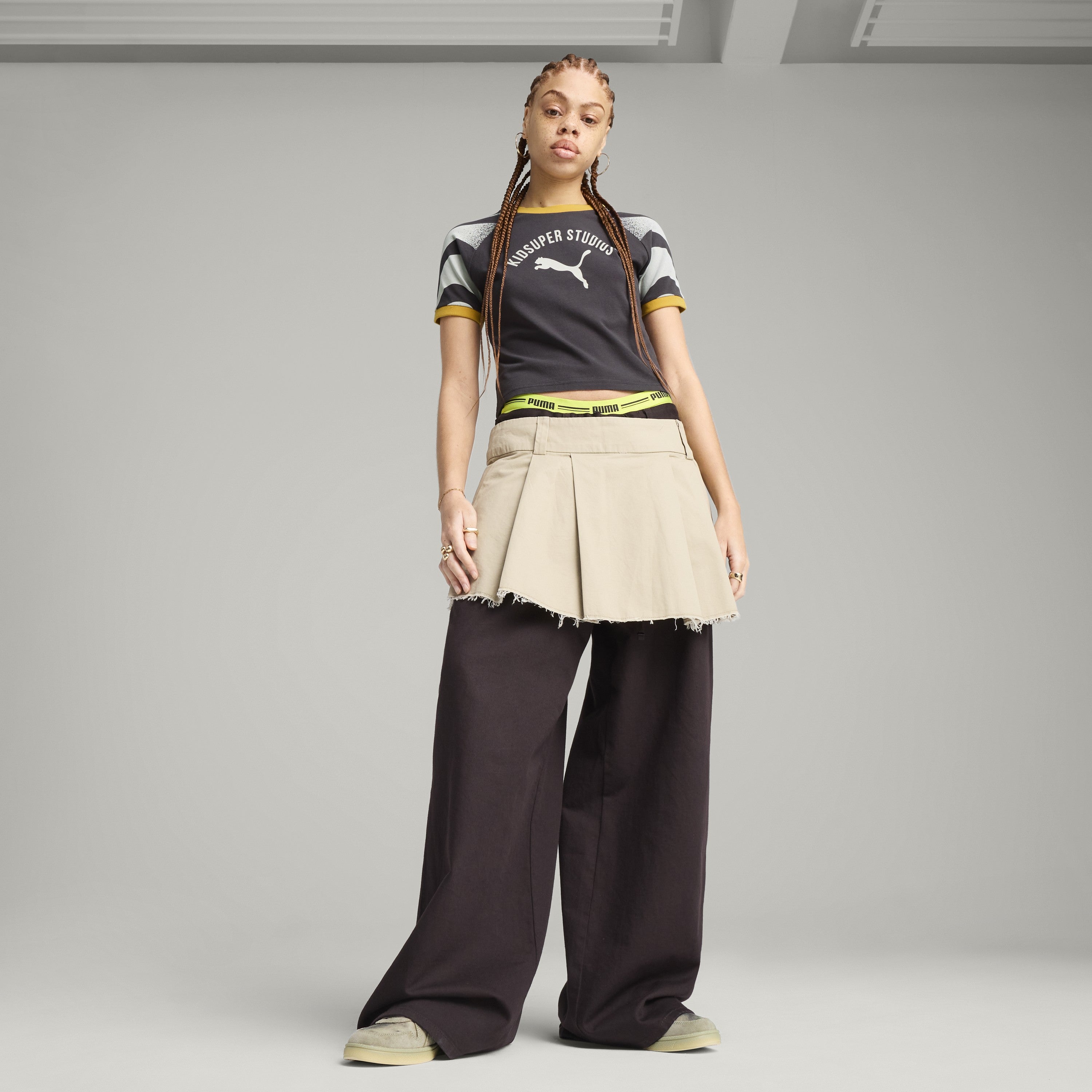 PUMA X KIDSUPER BABY TEE [Dark Coal]