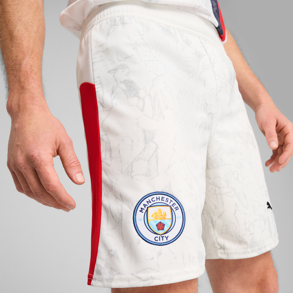 Man City FC Shorts Replica [puma white/puma black]