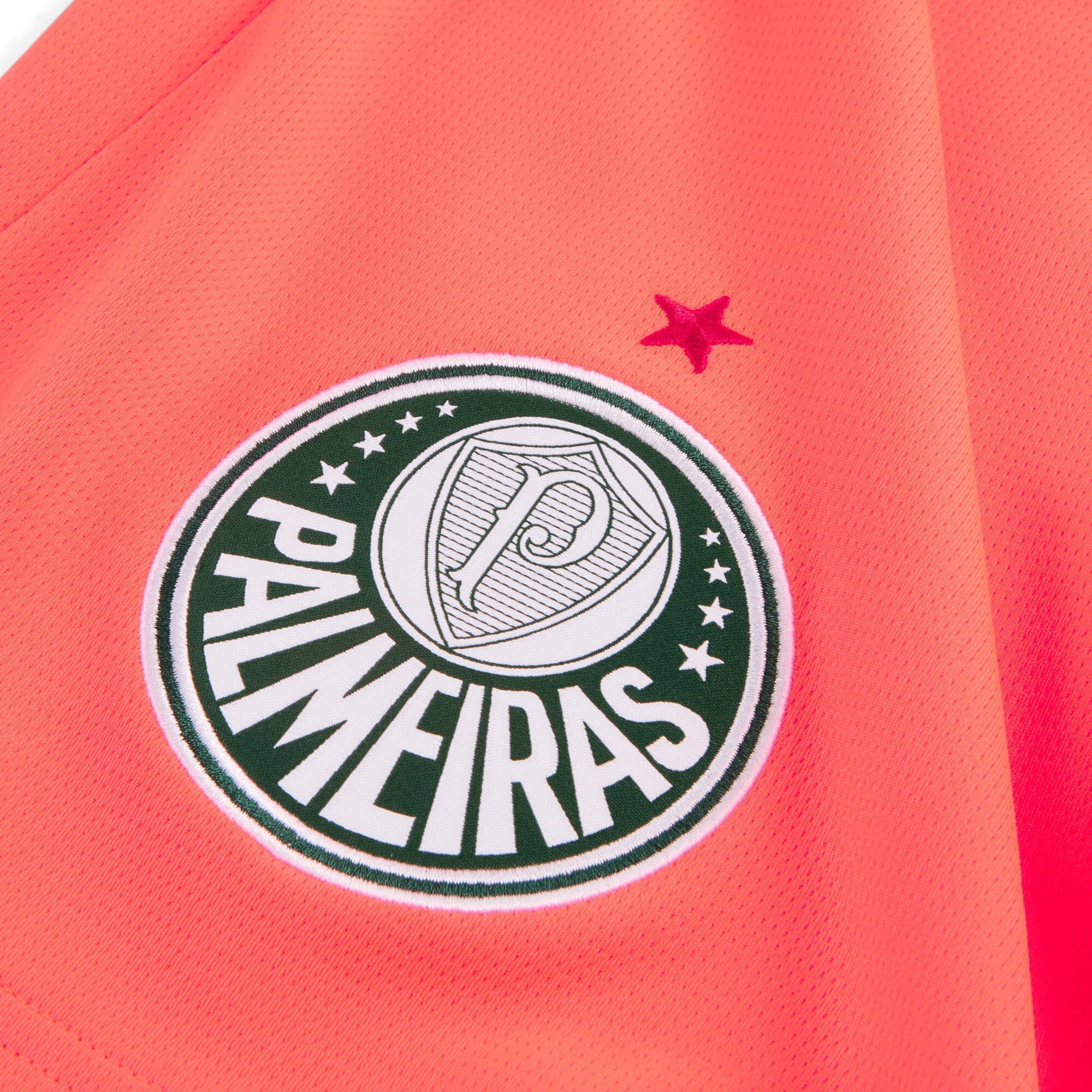 SE Palmeiras SHORTS REPLICA[Glowing Red/Dark Crimson]