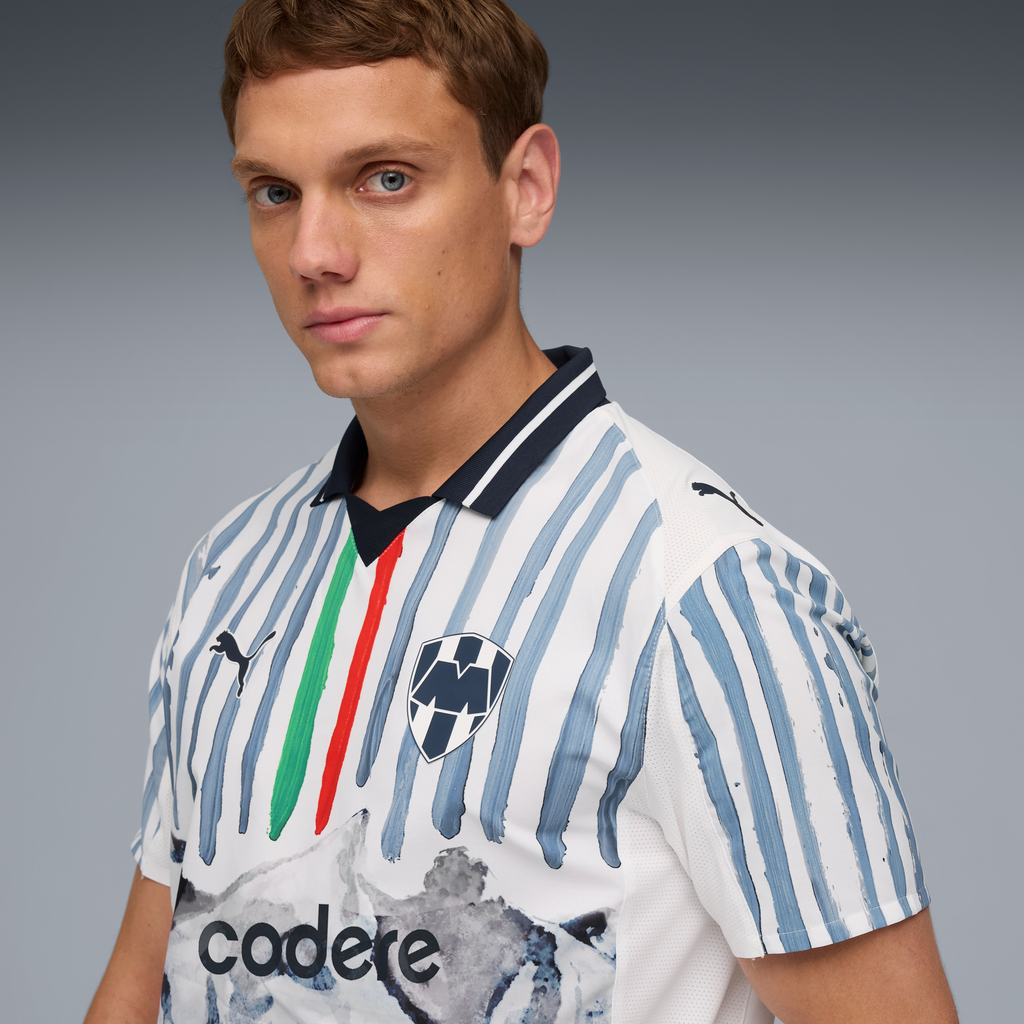 C.F. Monterrey Jersey Authentic [box][PUMA White/Deep Navy]