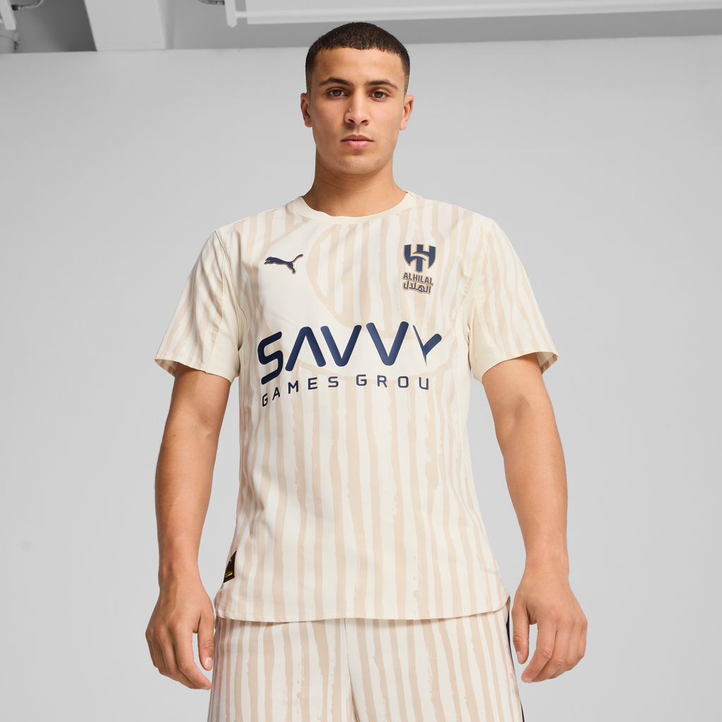 Al-Hilal Saudi FC Jersey Authentic [box] [Alpine Snow/Club Navy]