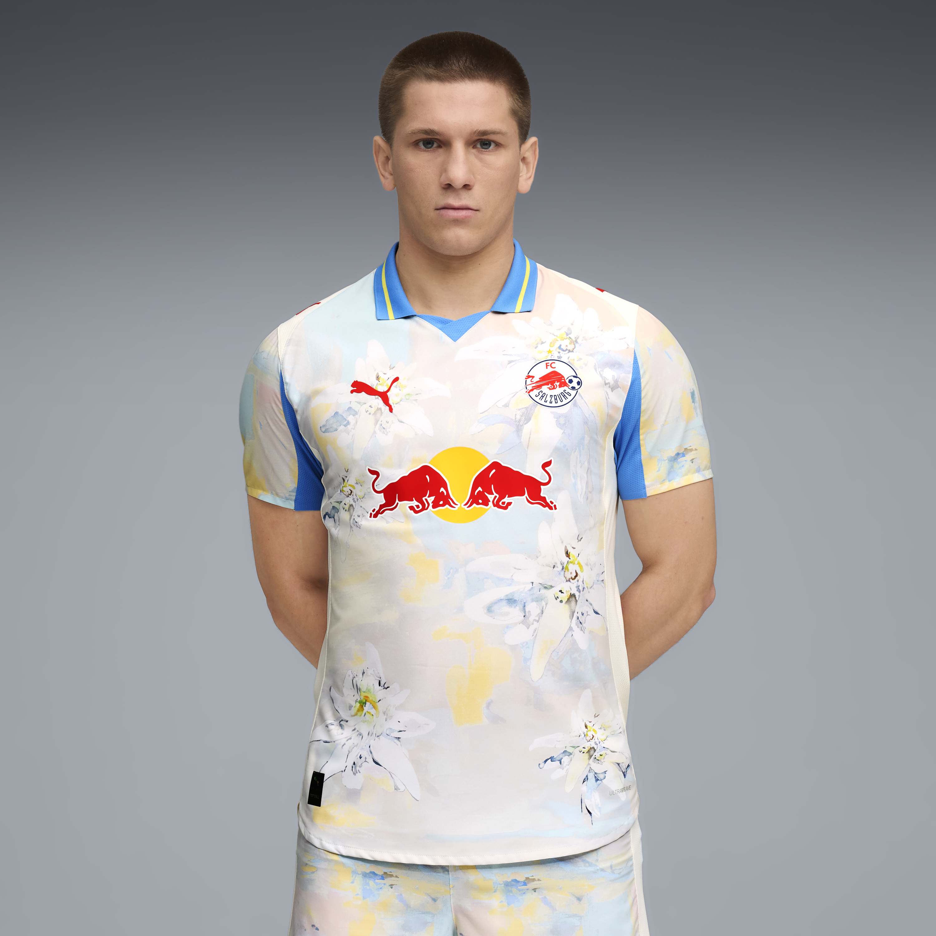 FC Red Bull Salzburg JERSEY AUTHENTIC [box][Frosted Ivory/PUMA Red]