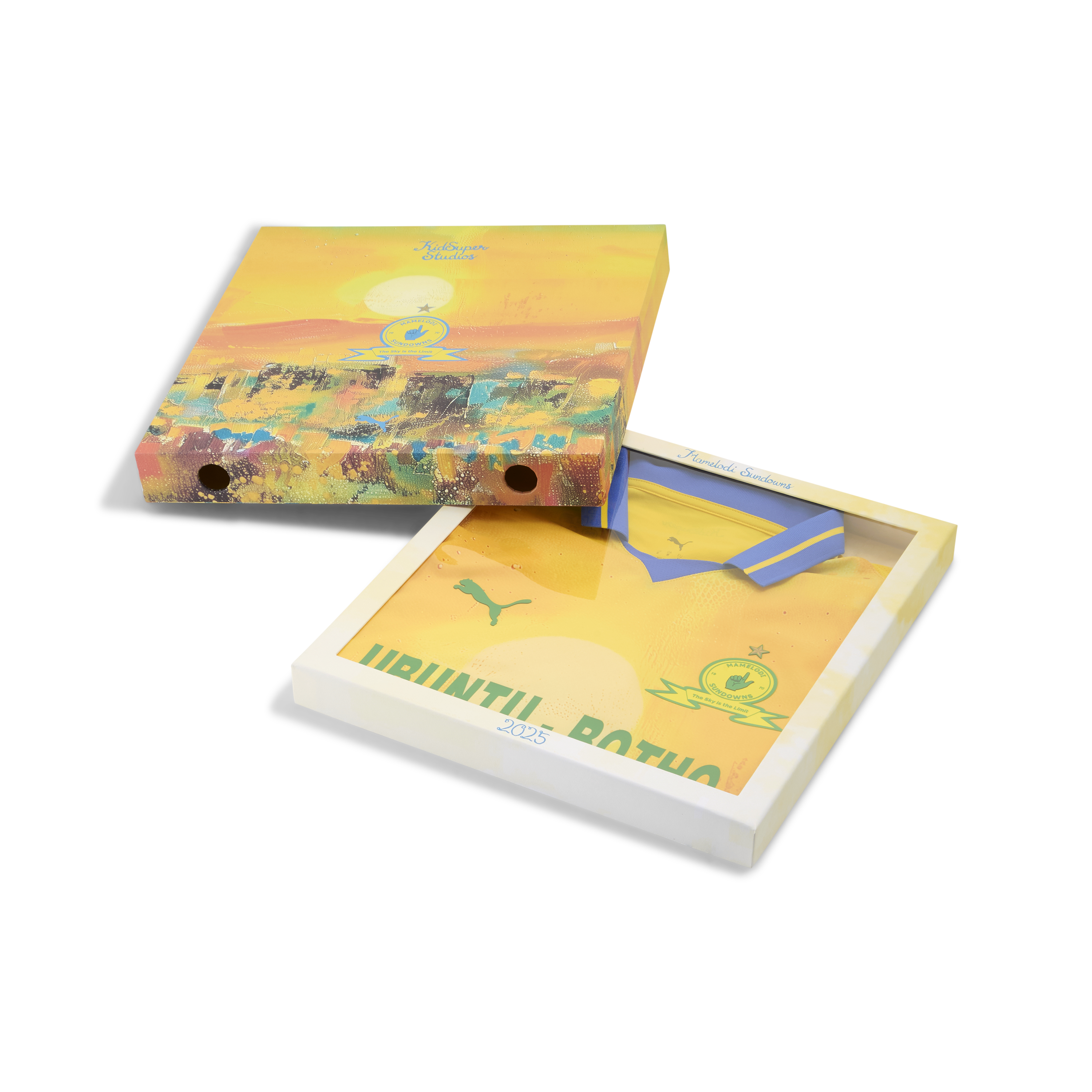 Mamelodi Sundowns F.C JERSEY AUTHENTIC [box][Pelé Yellow/Fast Green]