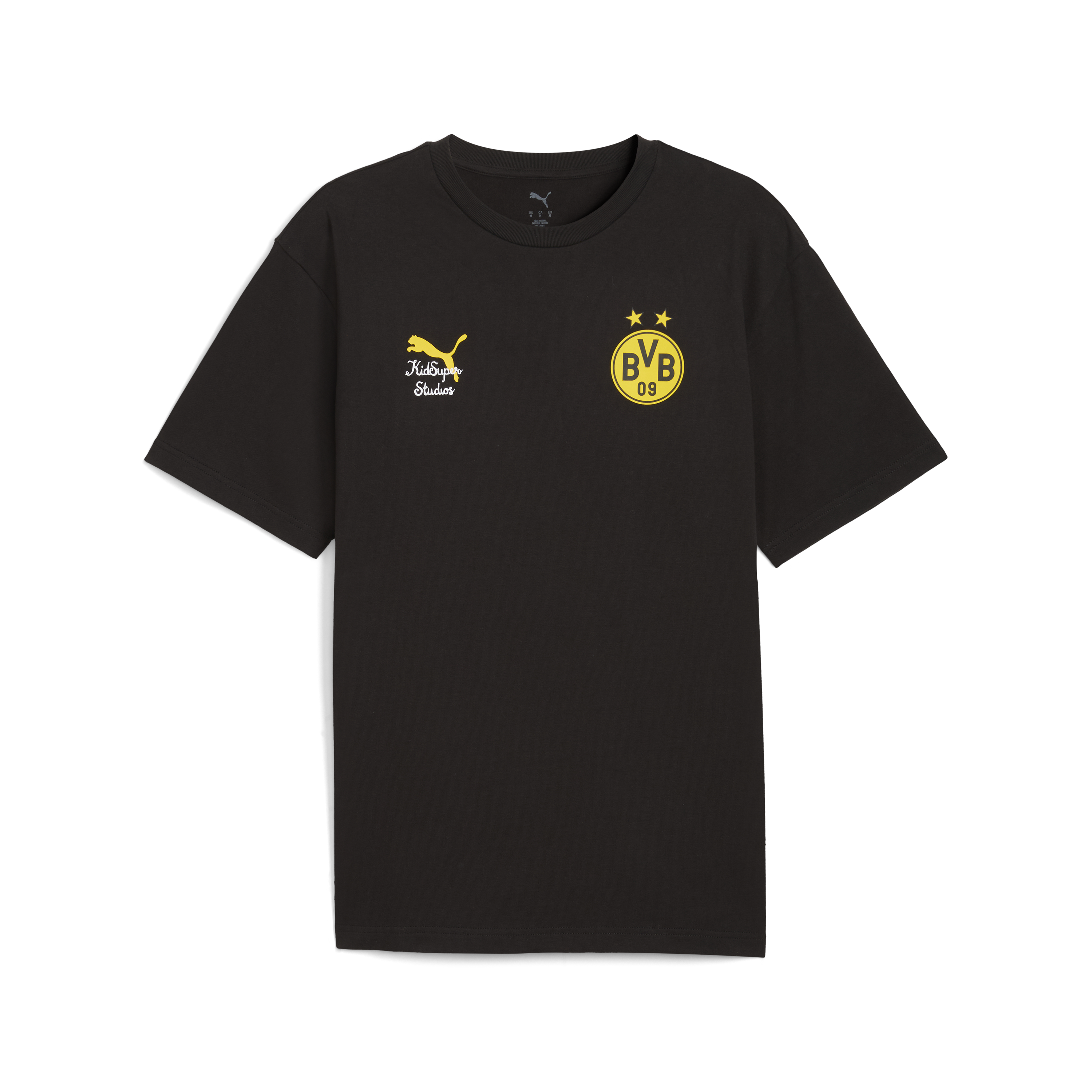 KIDSUPER BVB Dortmund TEE PUMA [Black/Faster Yellow]