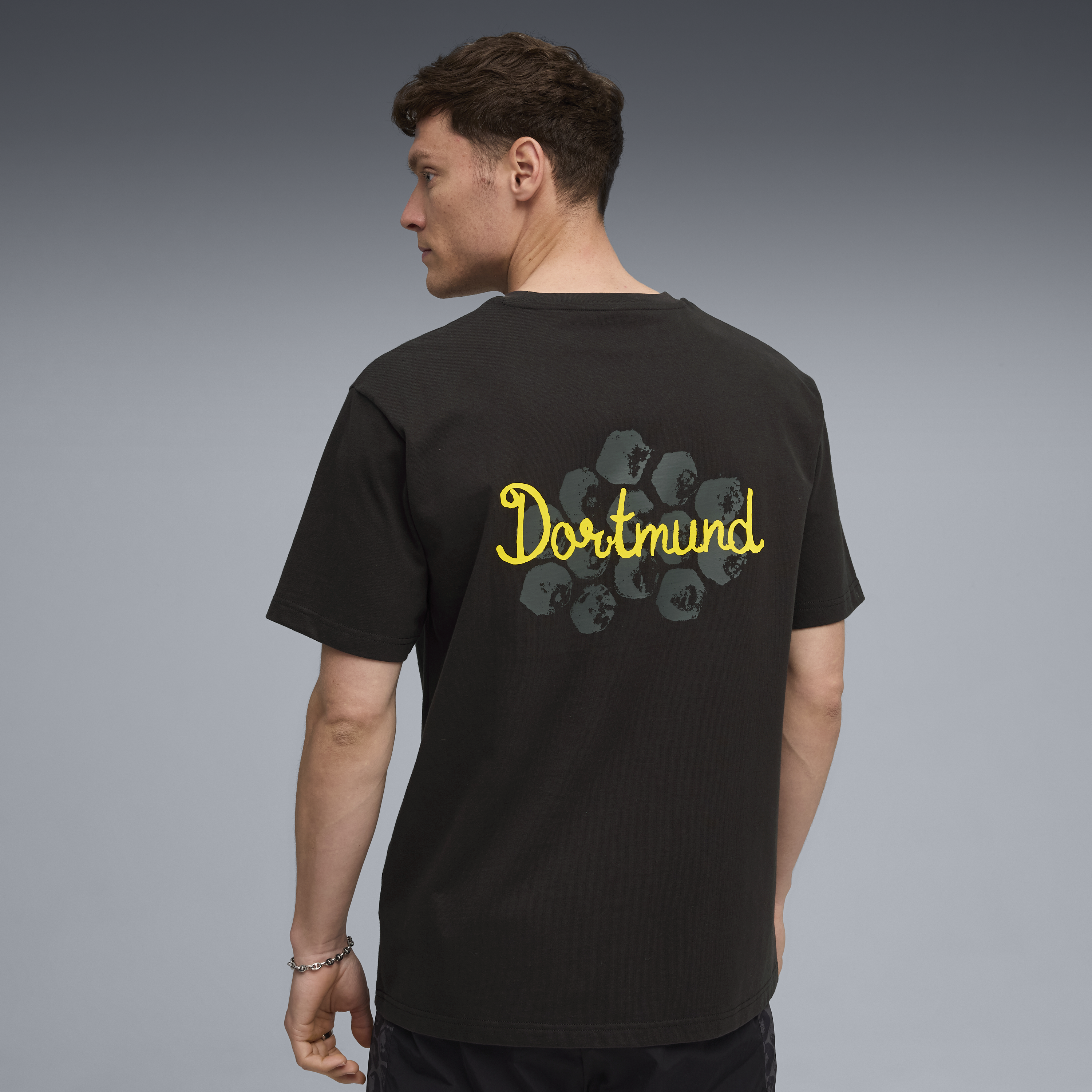 KIDSUPER BVB Dortmund TEE PUMA [Black/Faster Yellow]