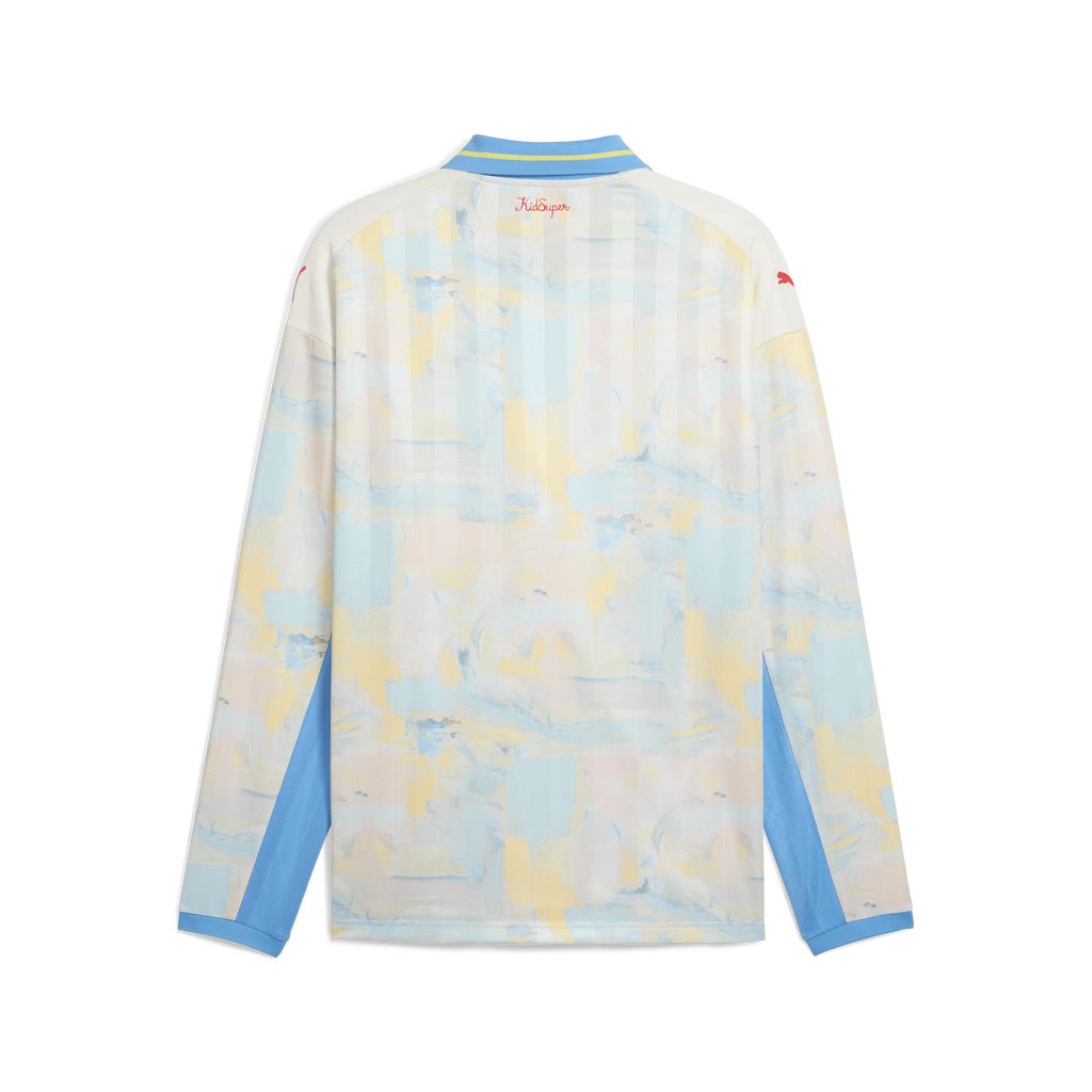 FC Red Bull Salzburg LS RETRO SHIRT [Frosted Ivory/PUMA Red]