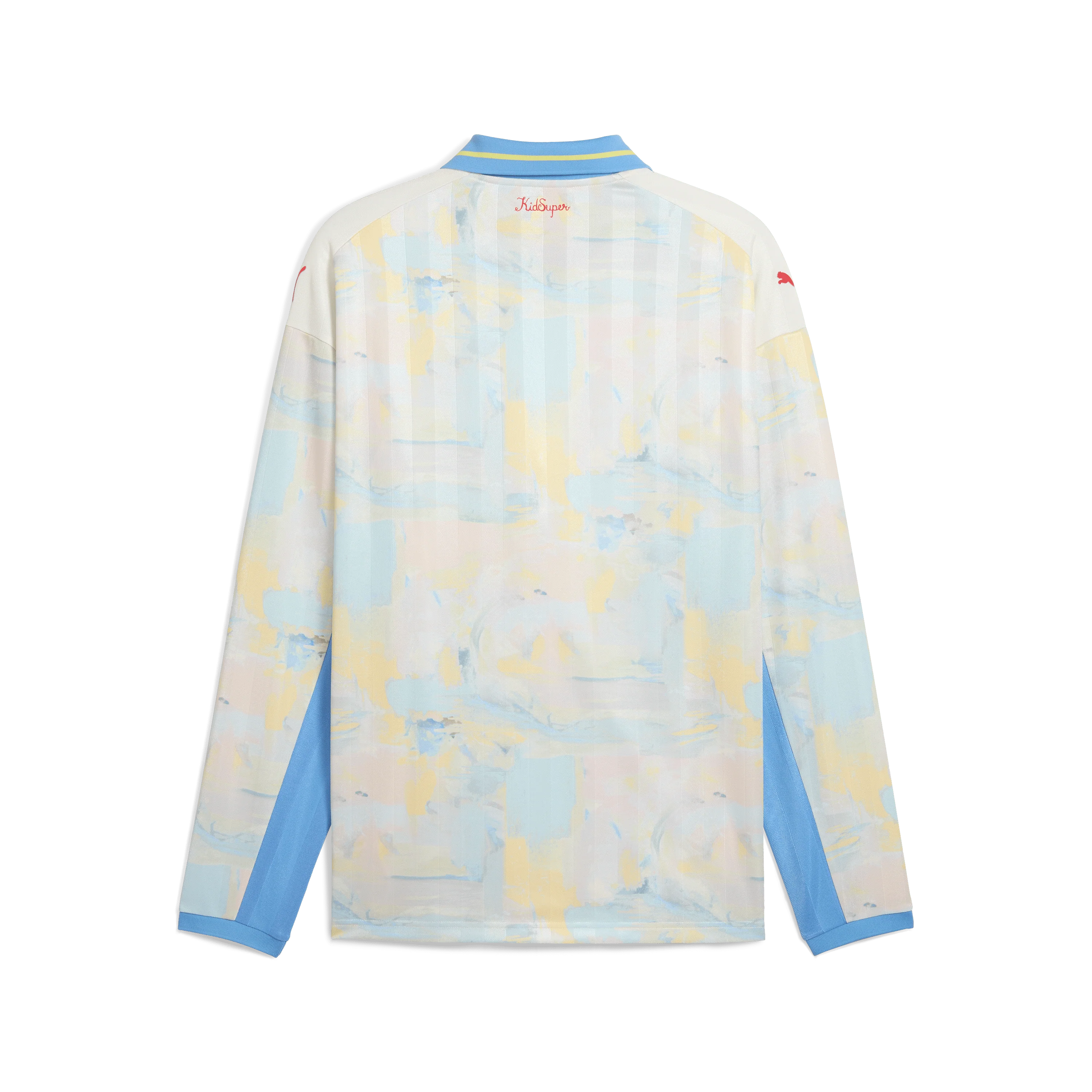 FC Red Bull Salzburg LS RETRO SHIRT [Frosted Ivory/PUMA Red]