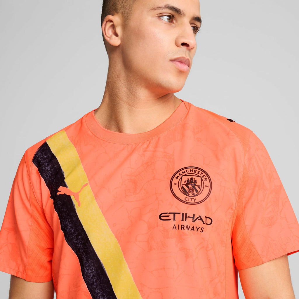 Man City FC Jersey Authentic [box] [Neon Sun/PUMA Black]