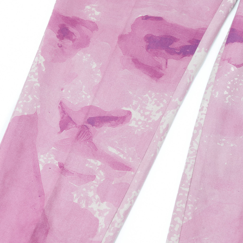 Suede Portrait Suit Pant [Pink]
