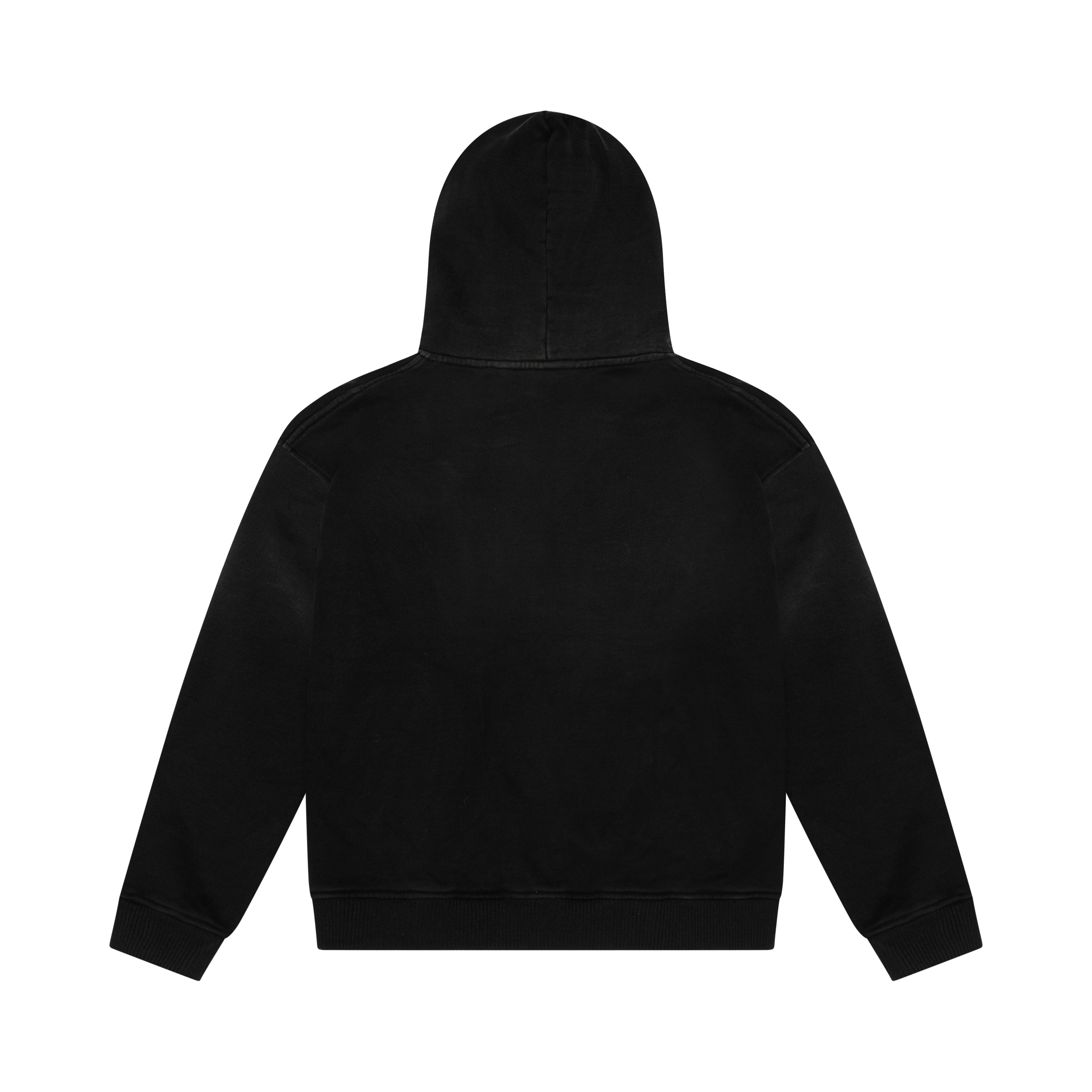 Side Eye Face Hoodie [Black]