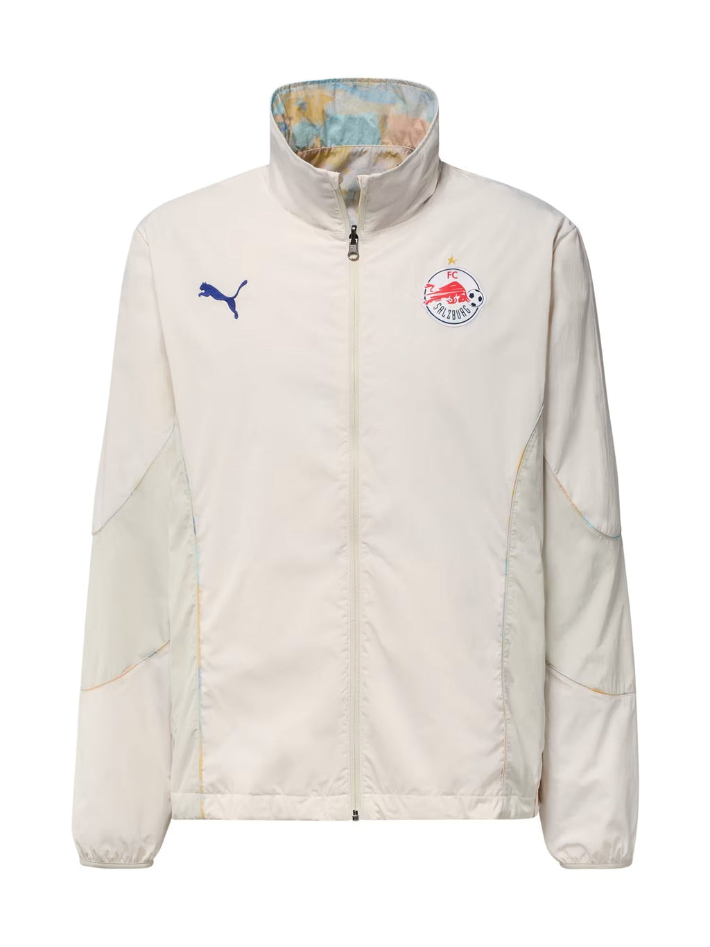 FC Red Bull Salzburg REVERSIBLE JACKET [Frosted Ivory/PUMA Red	]