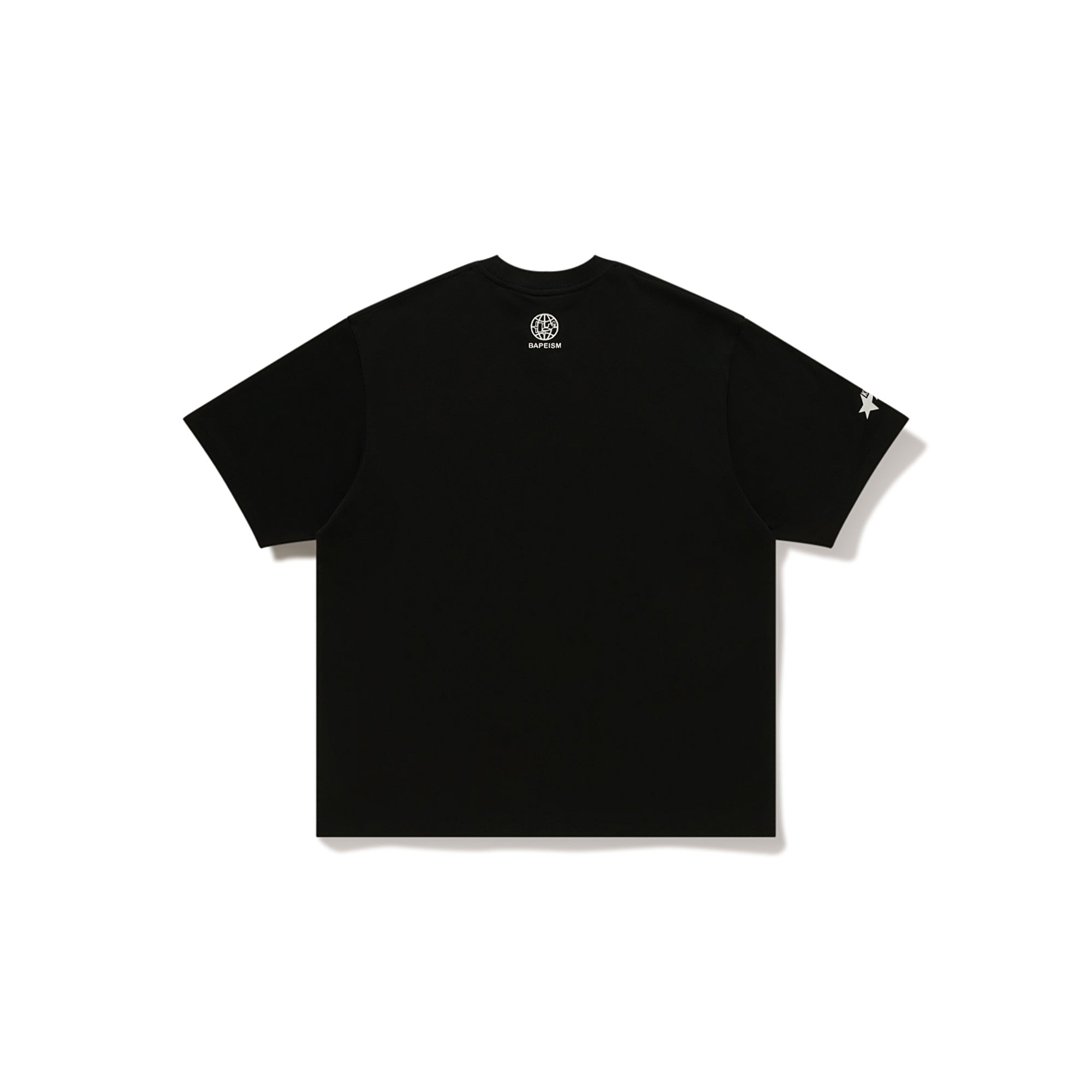 BAPE X KIDSUPER BAPEISM LOGO TEE [BLACK]