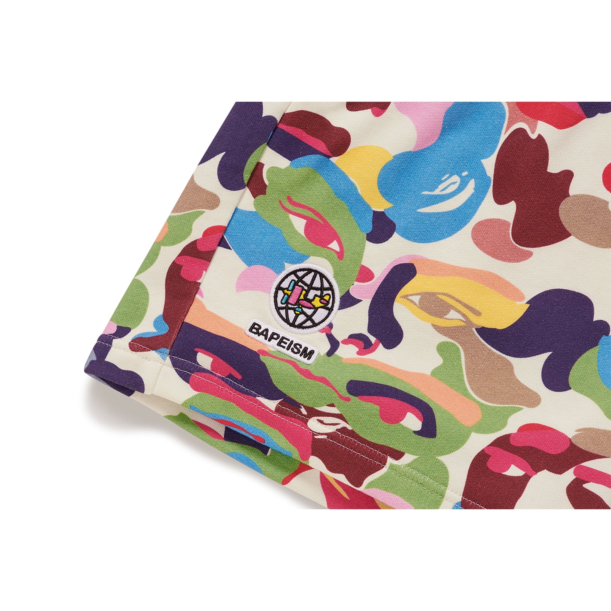 BAPE X KIDSUPER CAMO SWEAT SHORTS [MULTI]