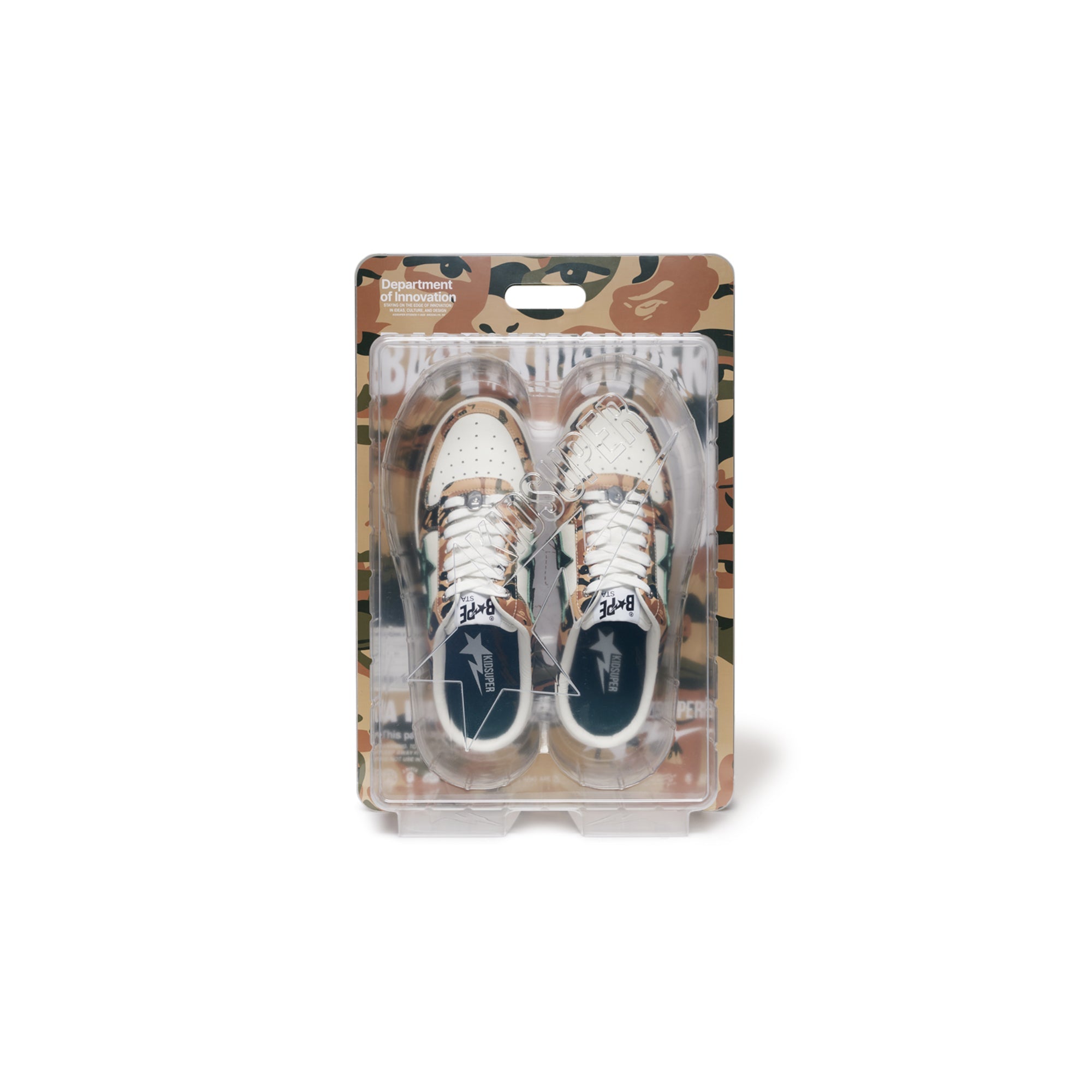 BAPE X KIDSUPER BAPE STA CLOG [GREEN]