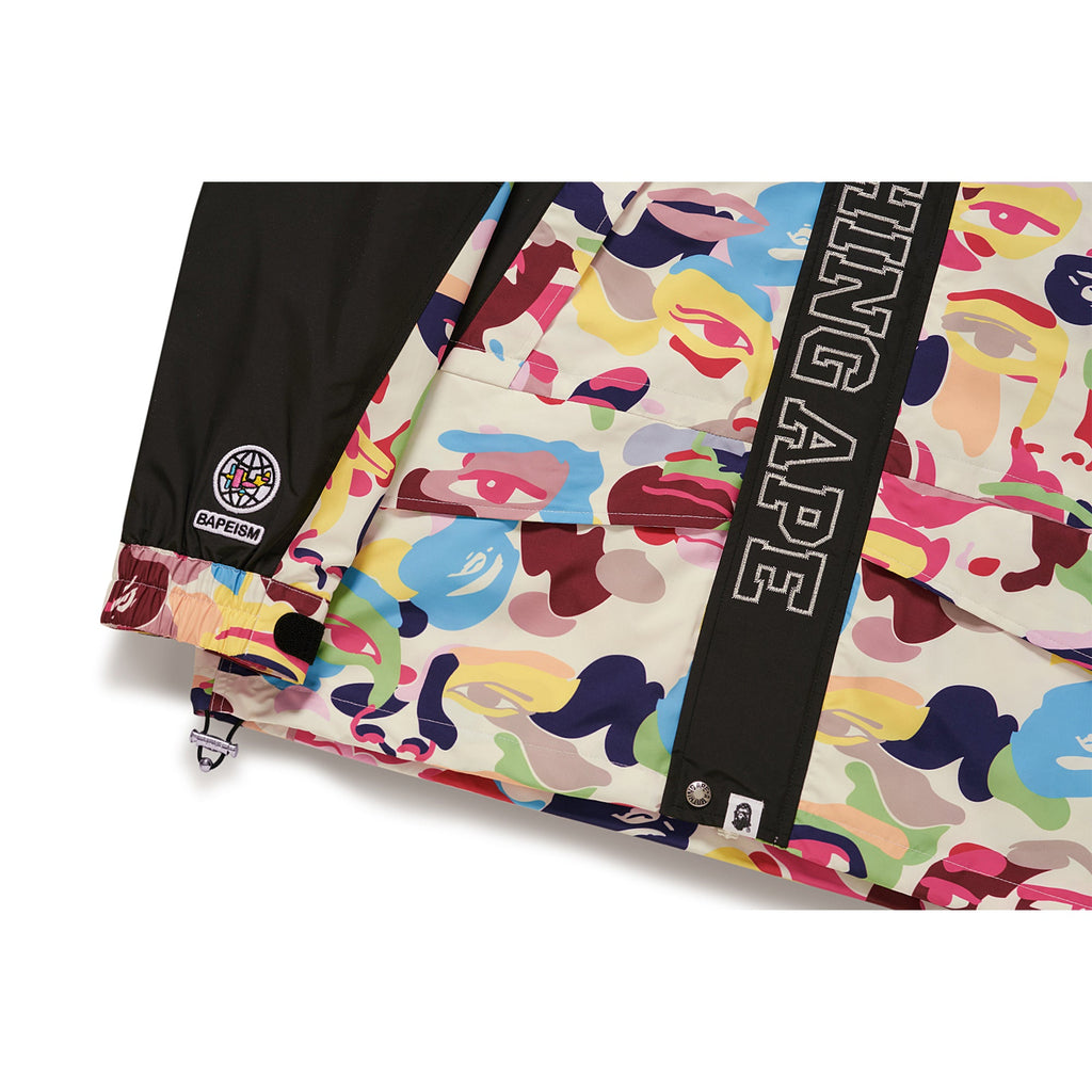 BAPE X KIDSUPER CAMO LIGHT SNOWBOARD JACKET [MULTI]