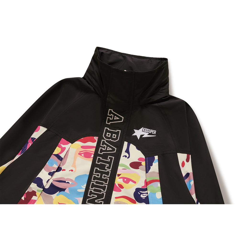 BAPE X KIDSUPER CAMO LIGHT SNOWBOARD JACKET [MULTI]